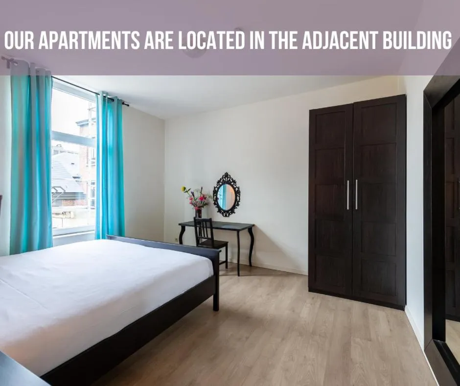 Bedroom in Hotel Docklands Antwerpen