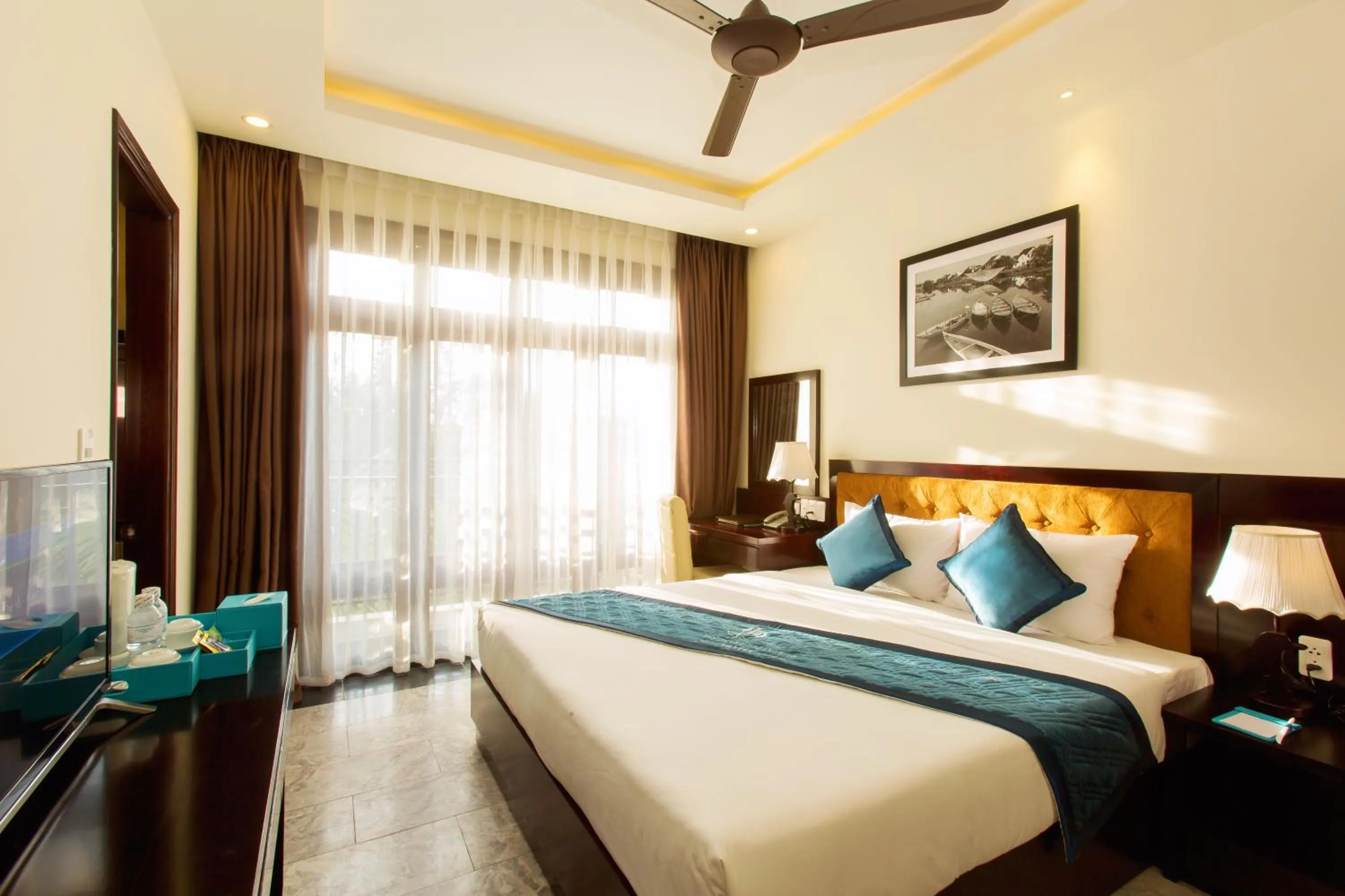 Bedroom in Pearl River Hoi An Hotel & Spa