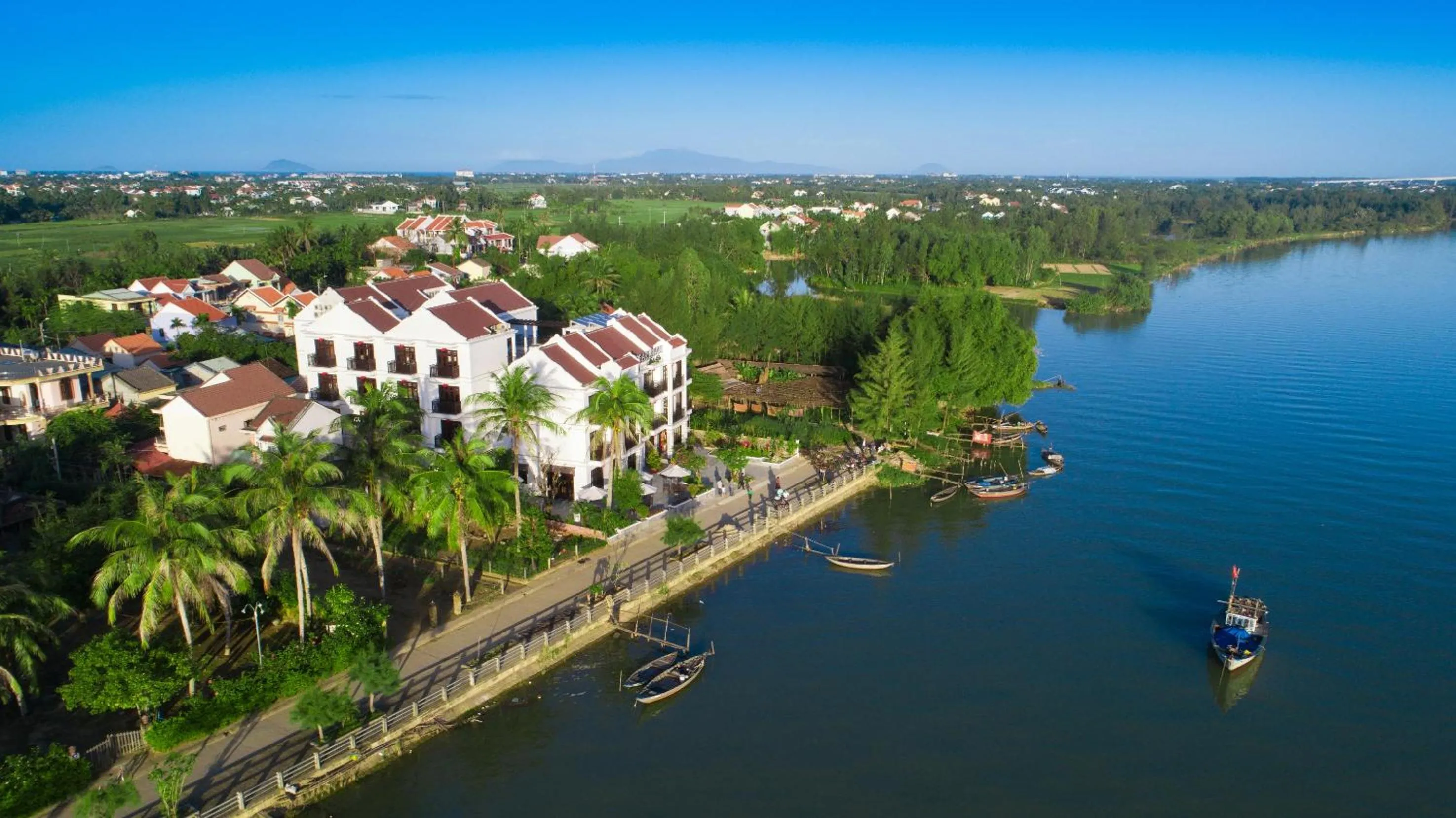 Bird's eye view, Bird's-eye View in Pearl River Hoi An Hotel & Spa