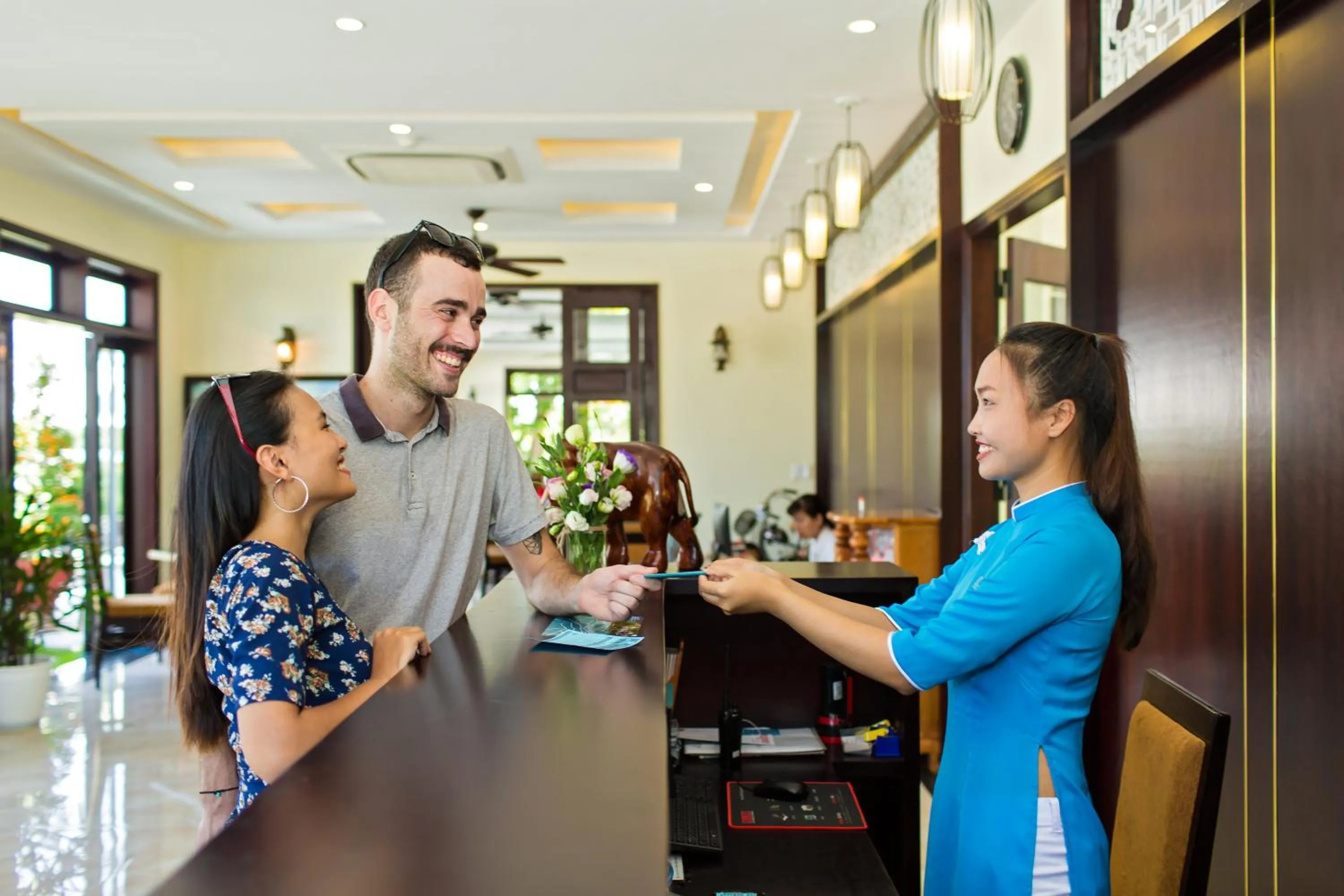 Lobby or reception in Pearl River Hoi An Hotel & Spa