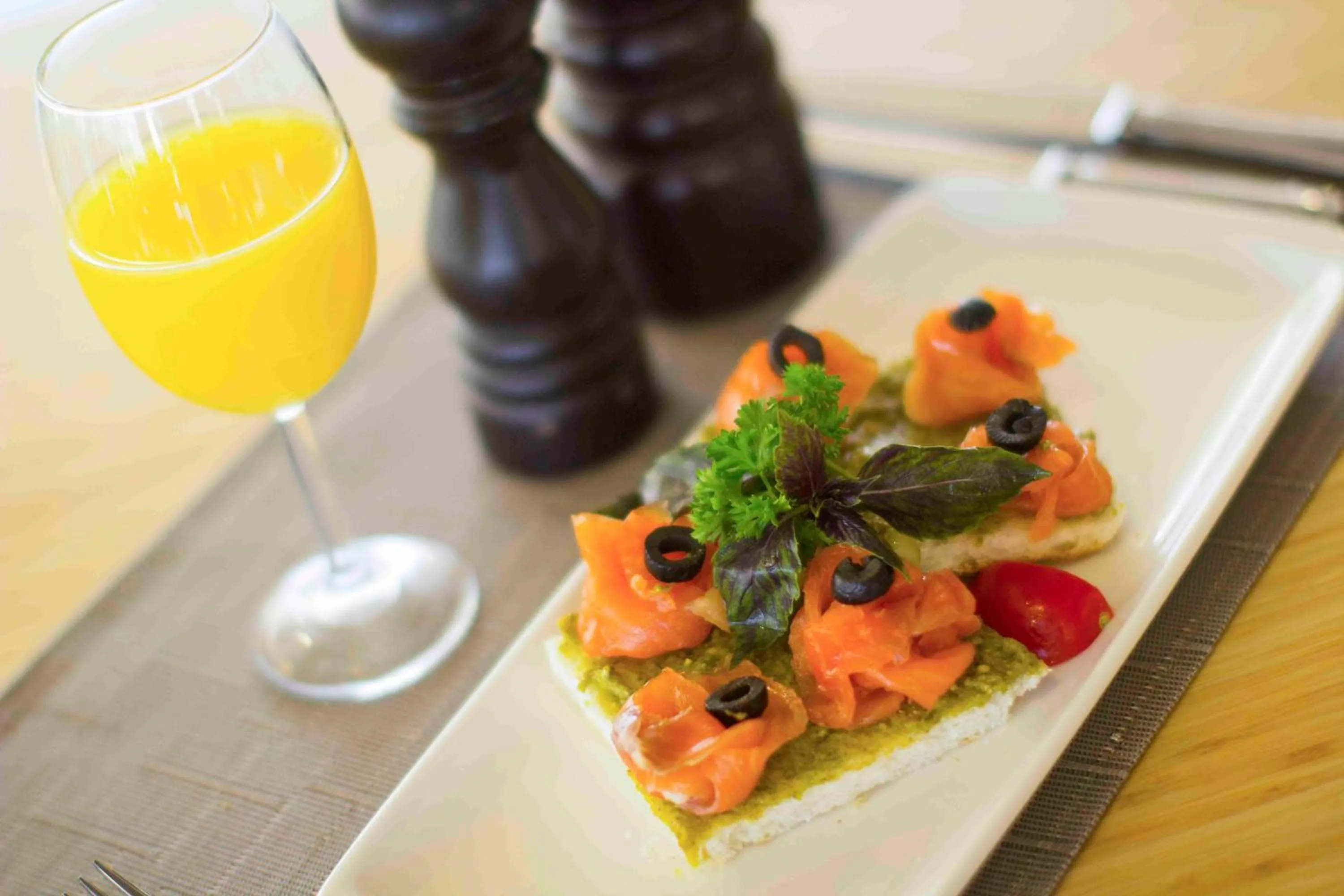 Food close-up in İstanbul Medikal Termal