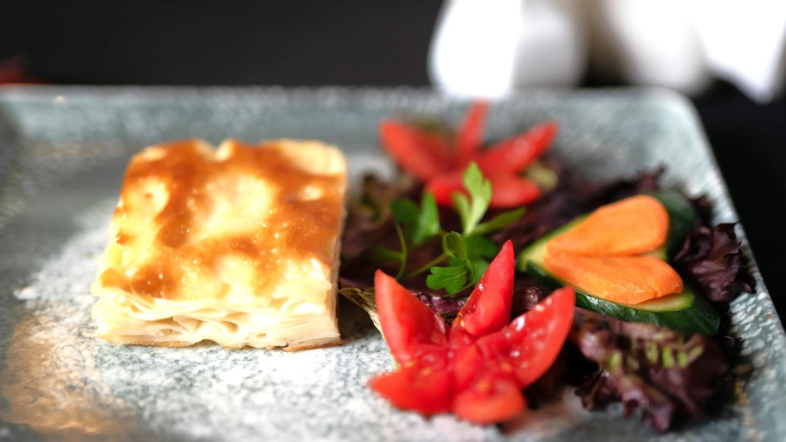 Food close-up in İstanbul Medikal Termal