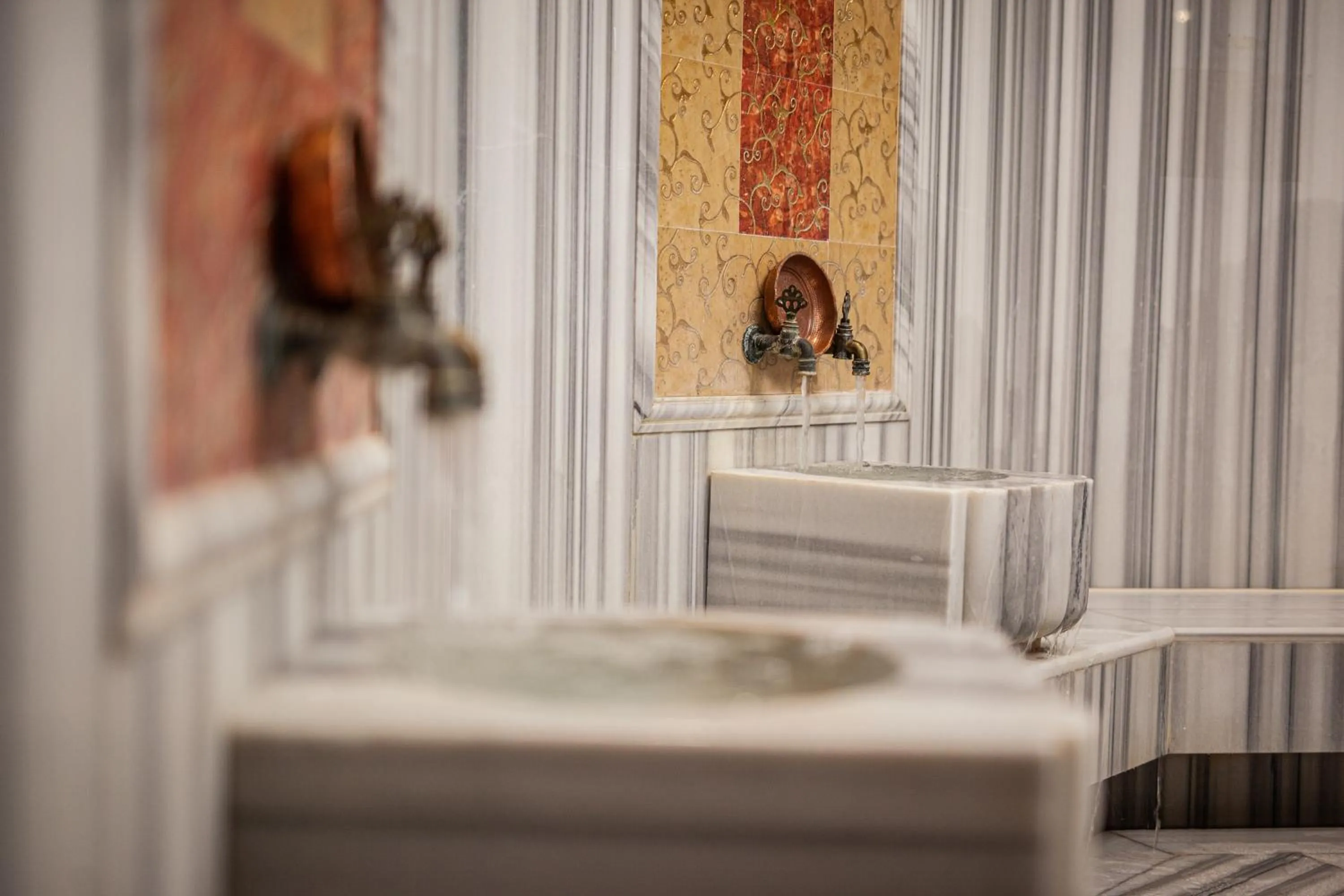 Steam room in İstanbul Medikal Termal