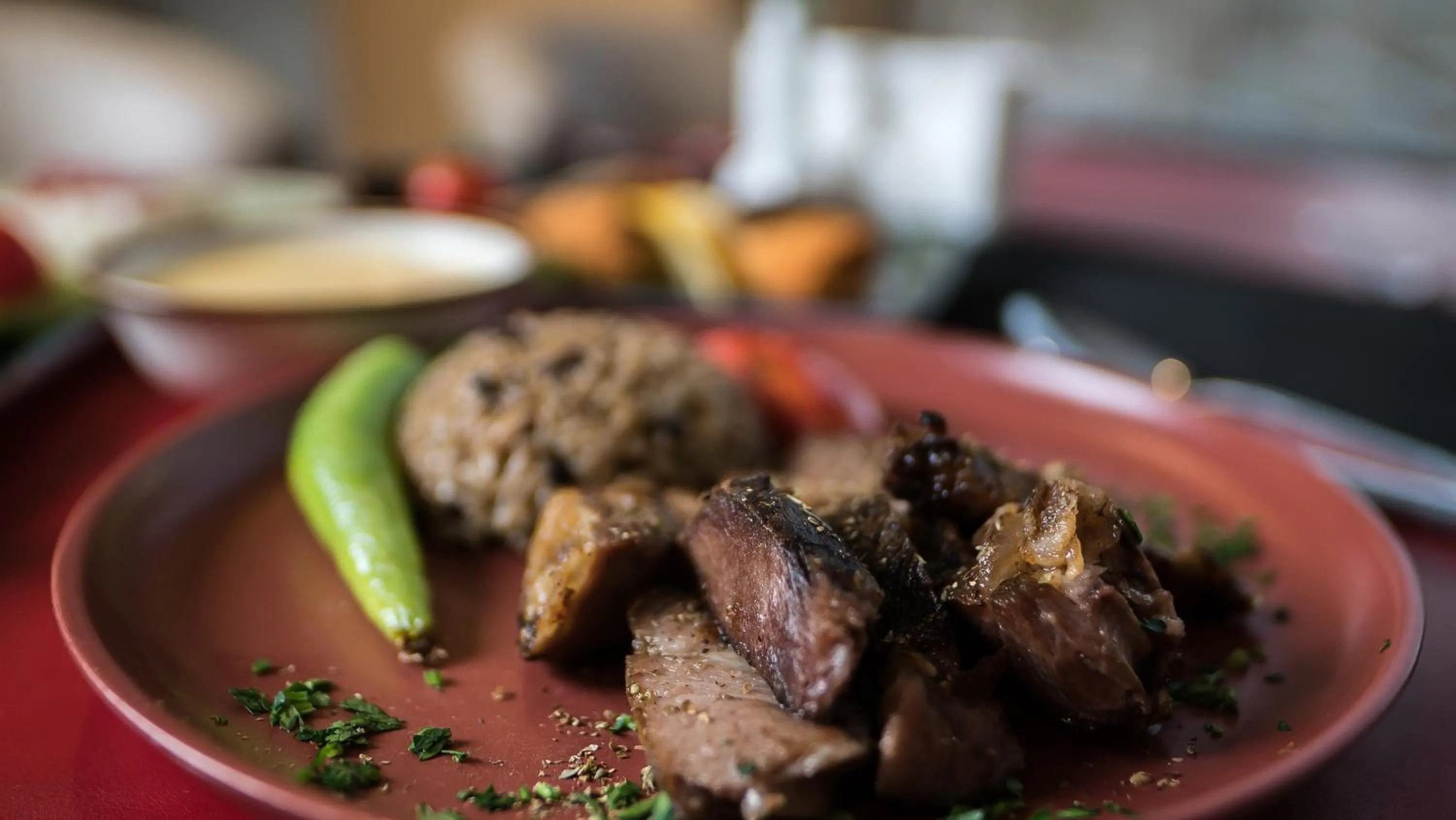 Food close-up in İstanbul Medikal Termal