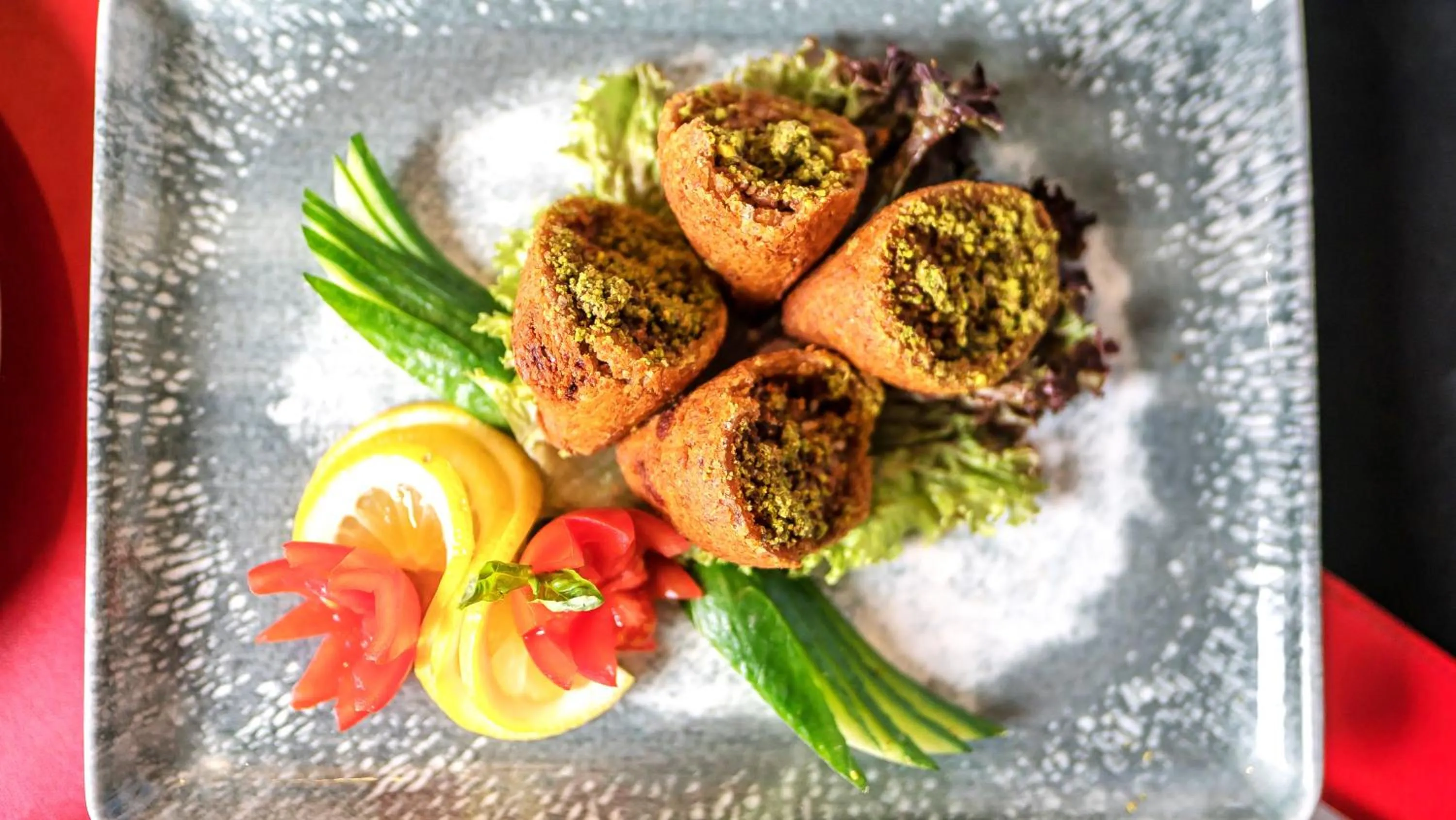 Food close-up in İstanbul Medikal Termal