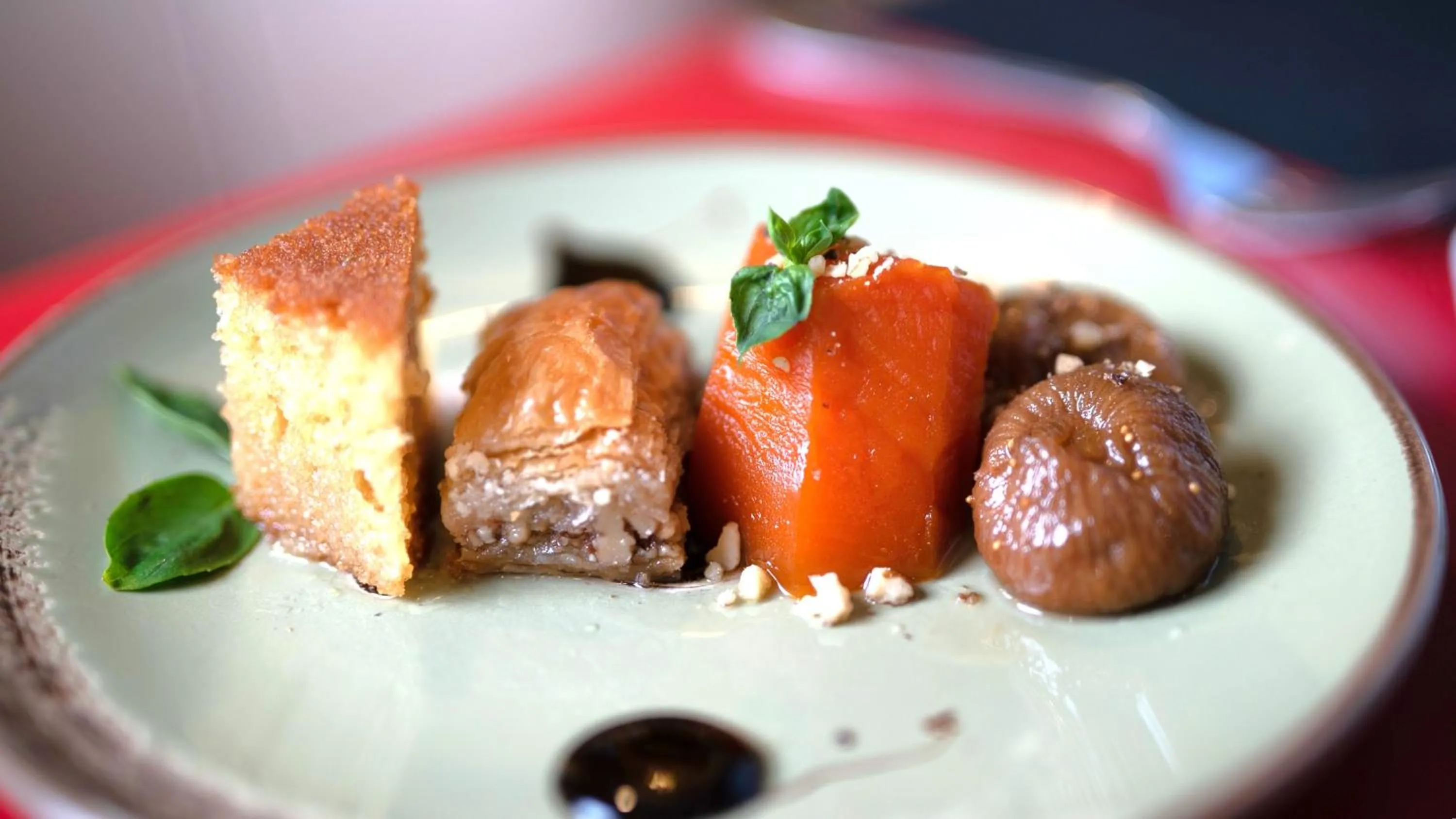 Food close-up in İstanbul Medikal Termal