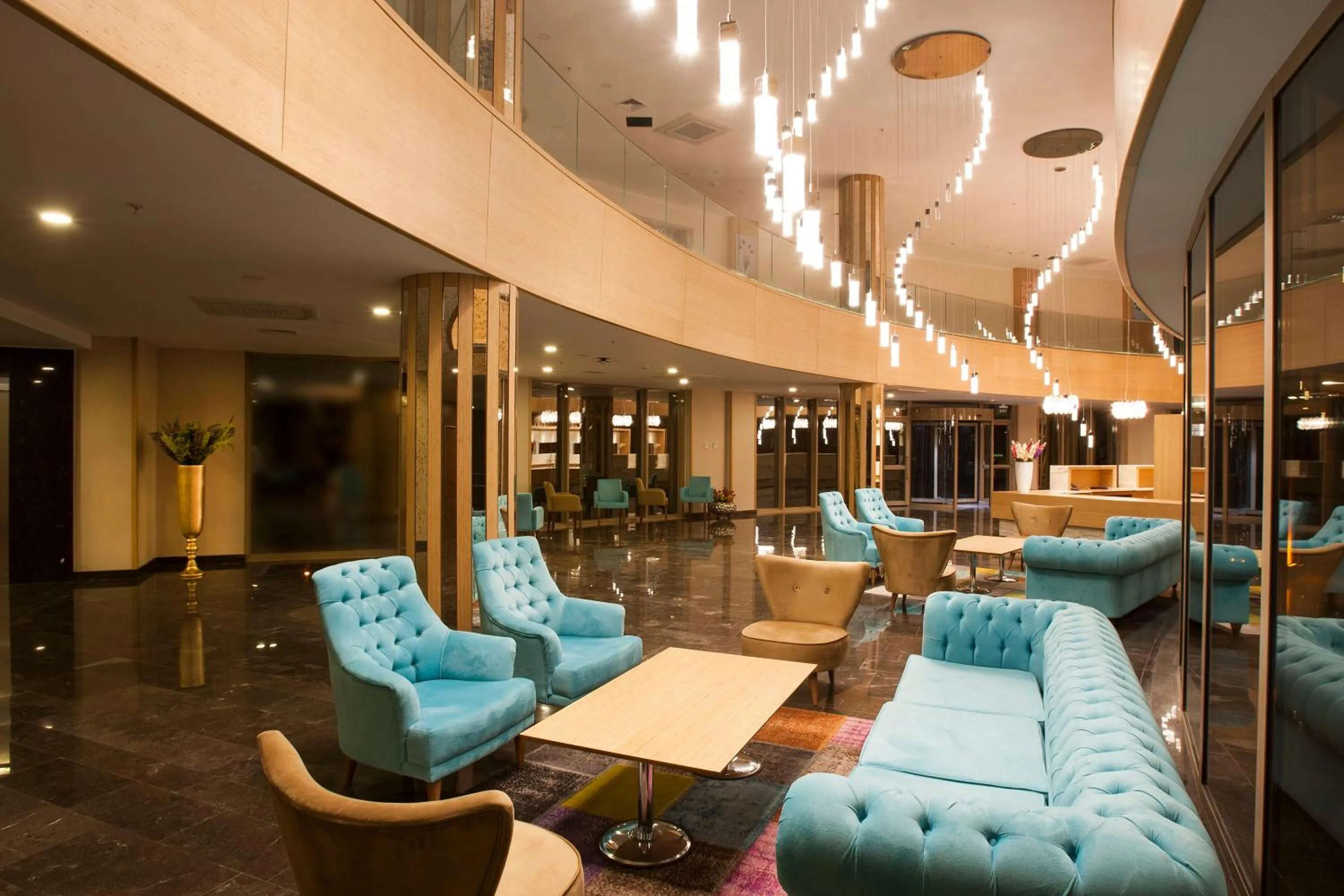 Lobby or reception in İstanbul Medikal Termal