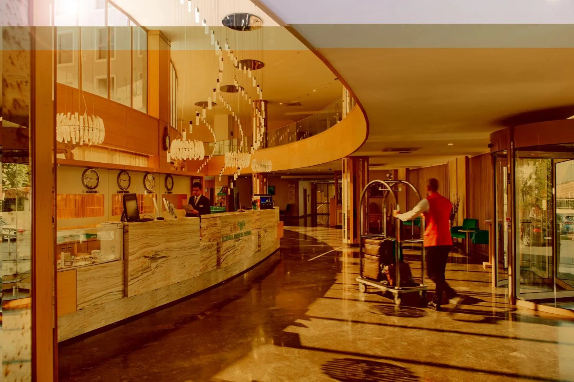 Lobby or reception in İstanbul Medikal Termal