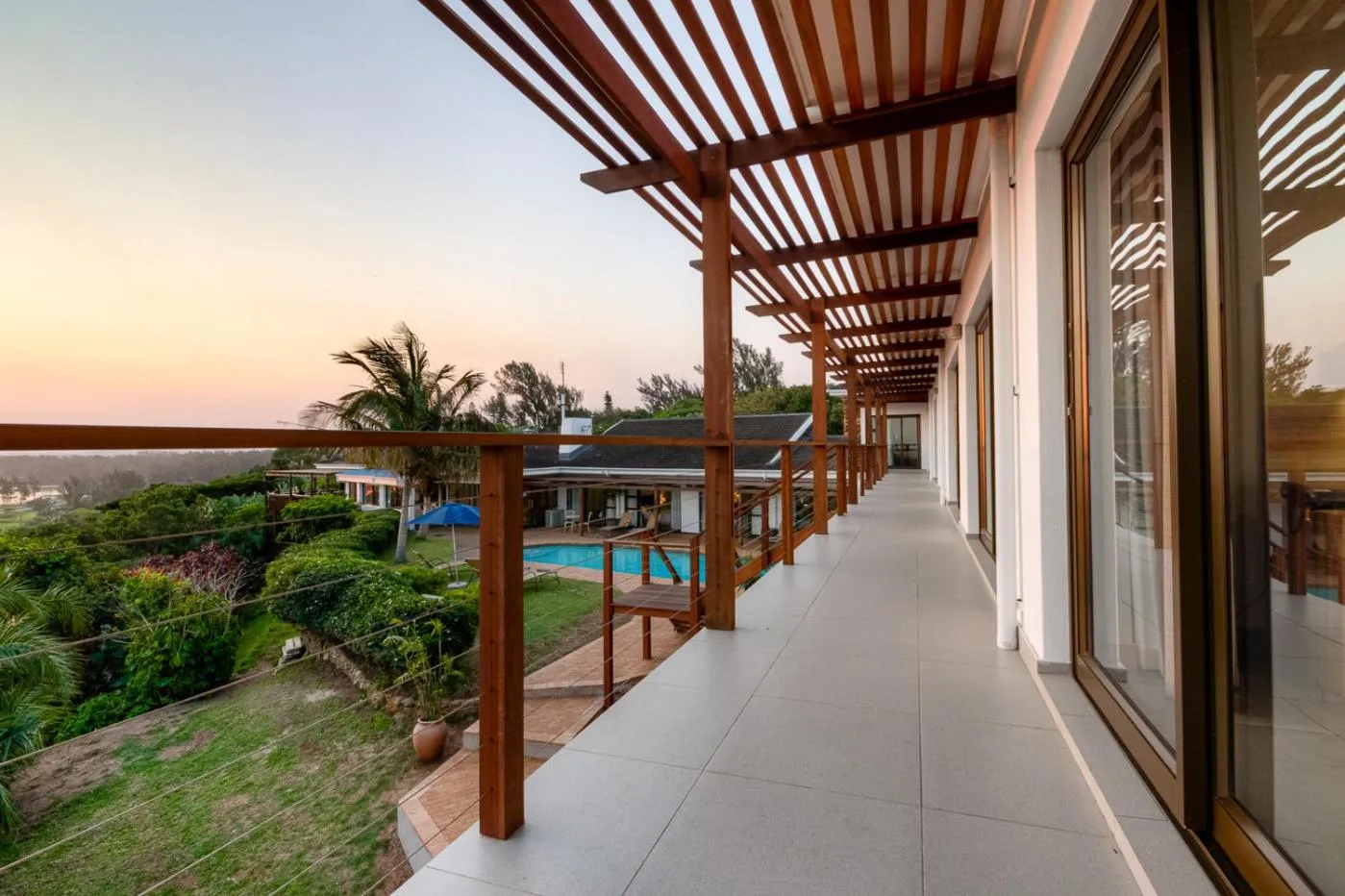 Patio in The Ridge Guesthouse