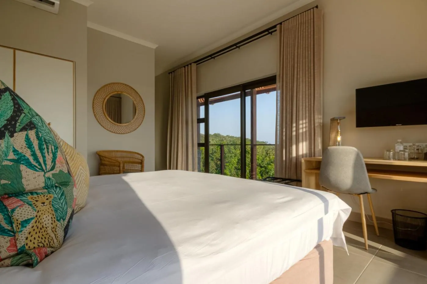 Bed in The Ridge Guesthouse