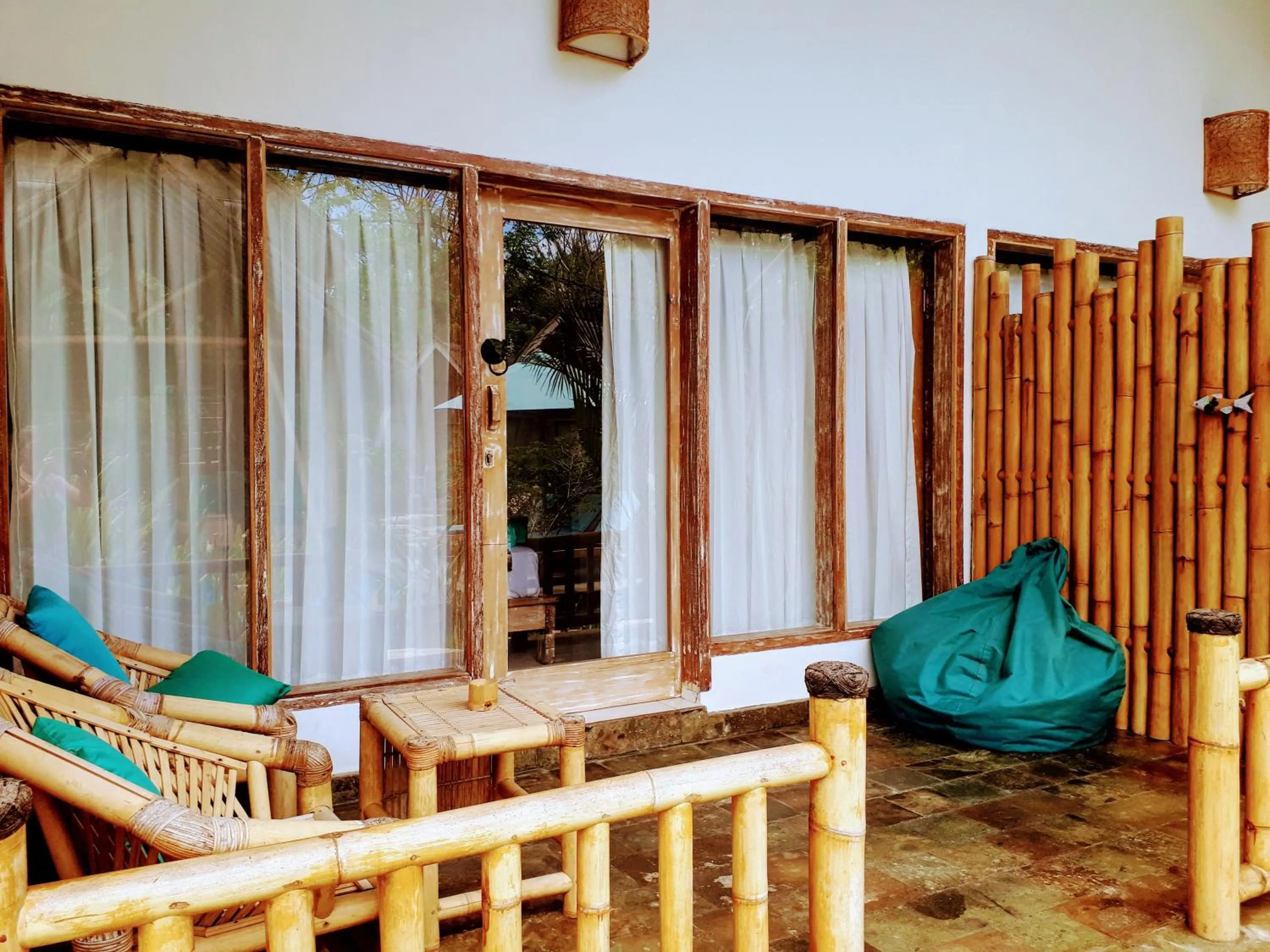 Balcony/Terrace in Gili Matiki