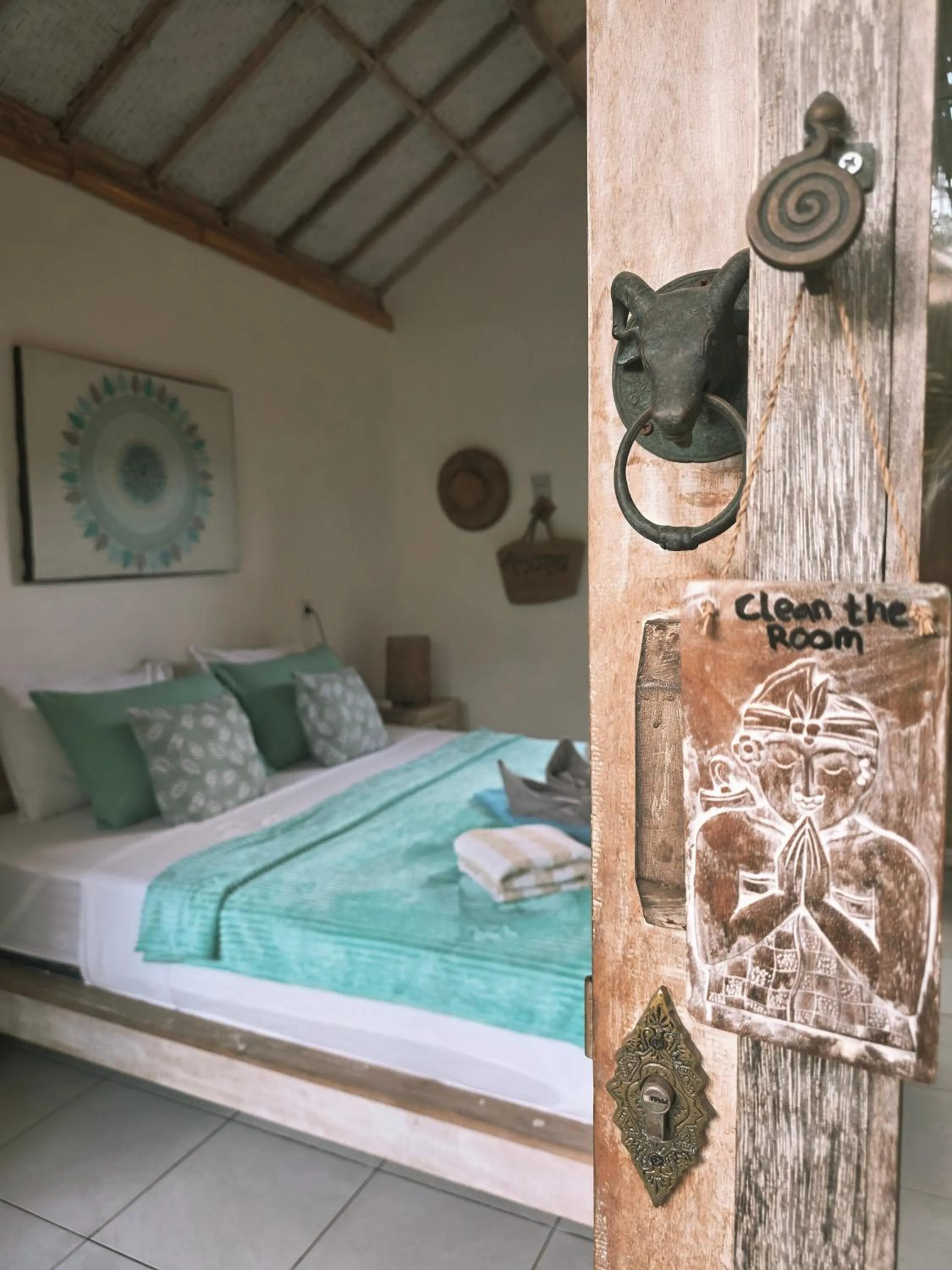 Bed in Gili Matiki