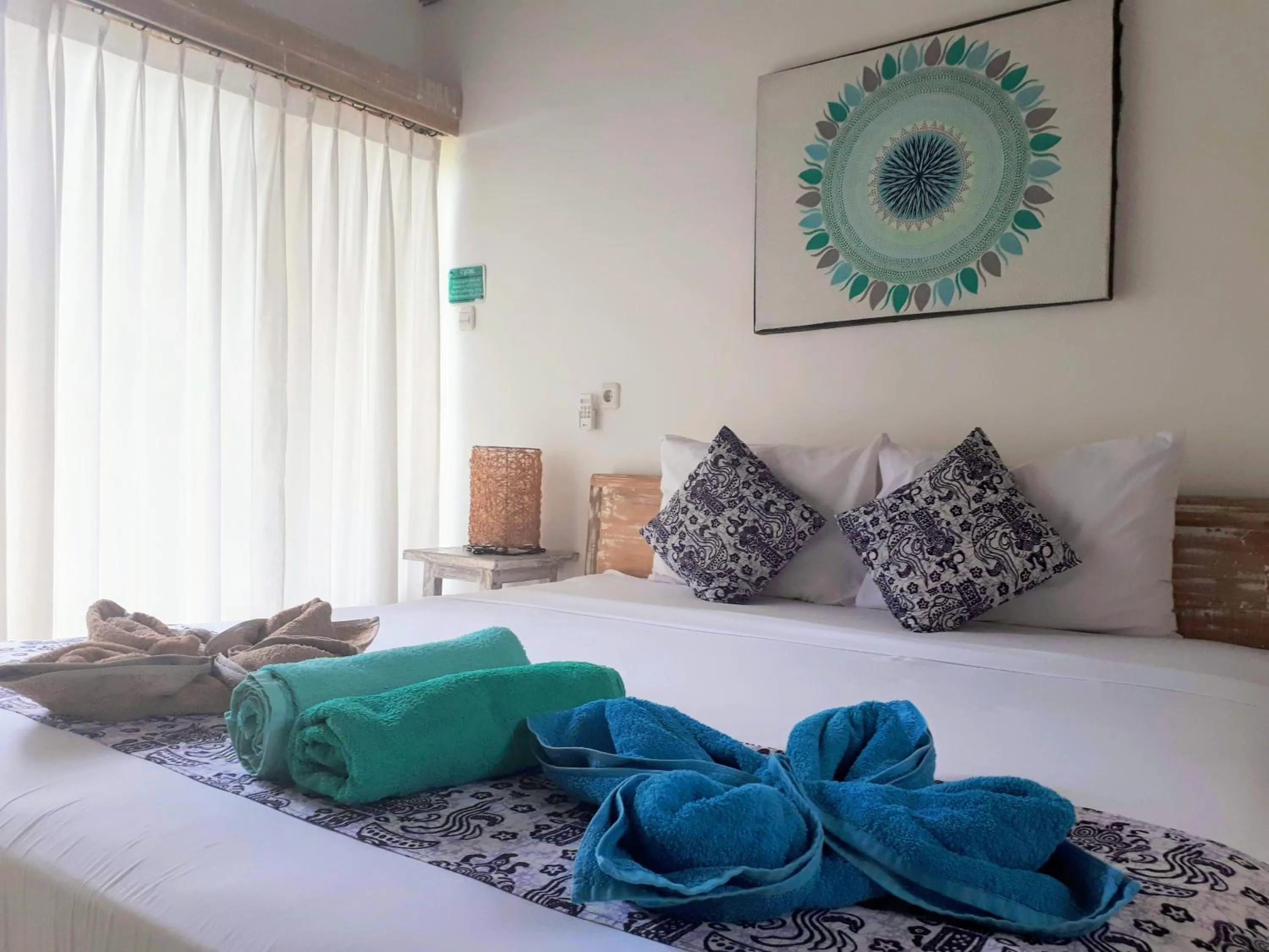 Bedroom, Bed in Gili Matiki