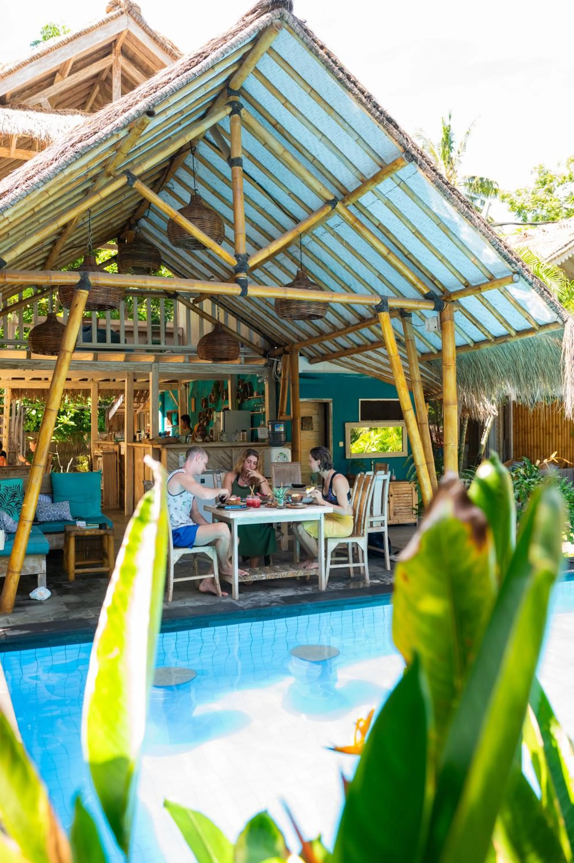 Lobby or reception in Gili Matiki