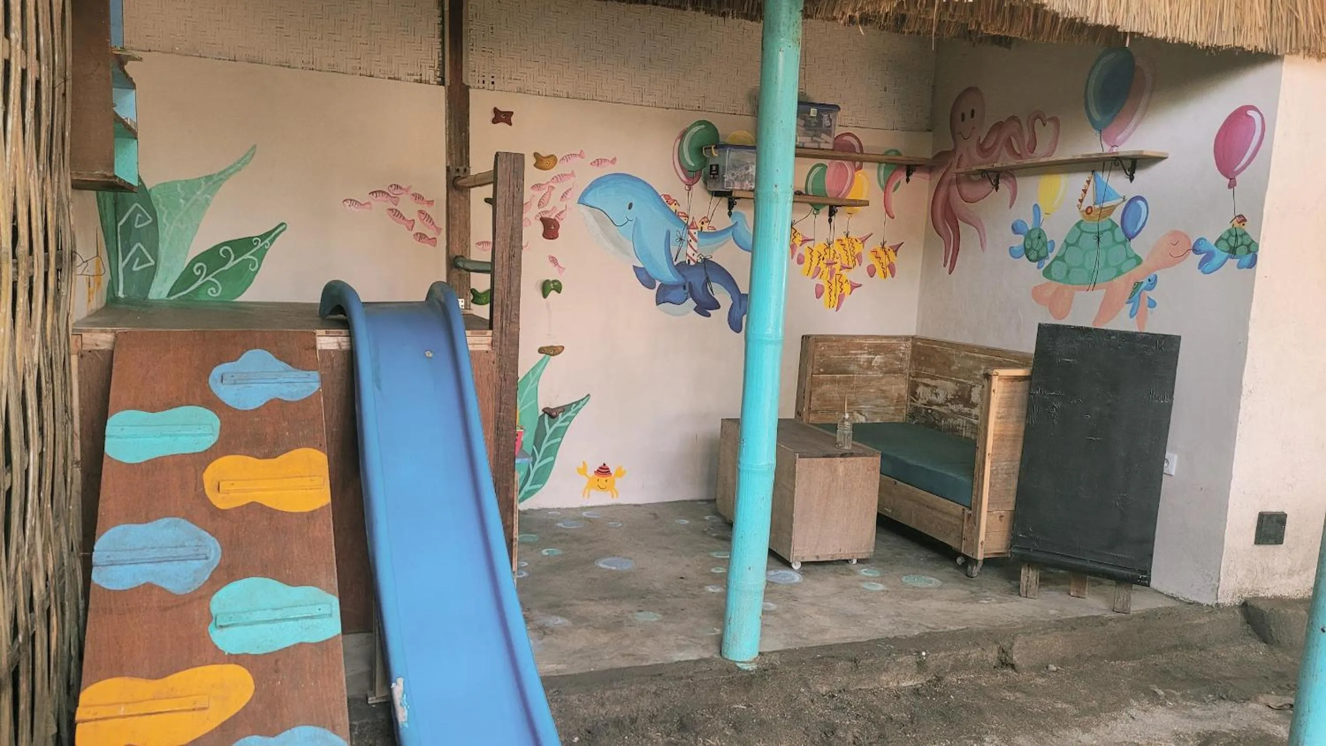Children play ground in Gili Matiki