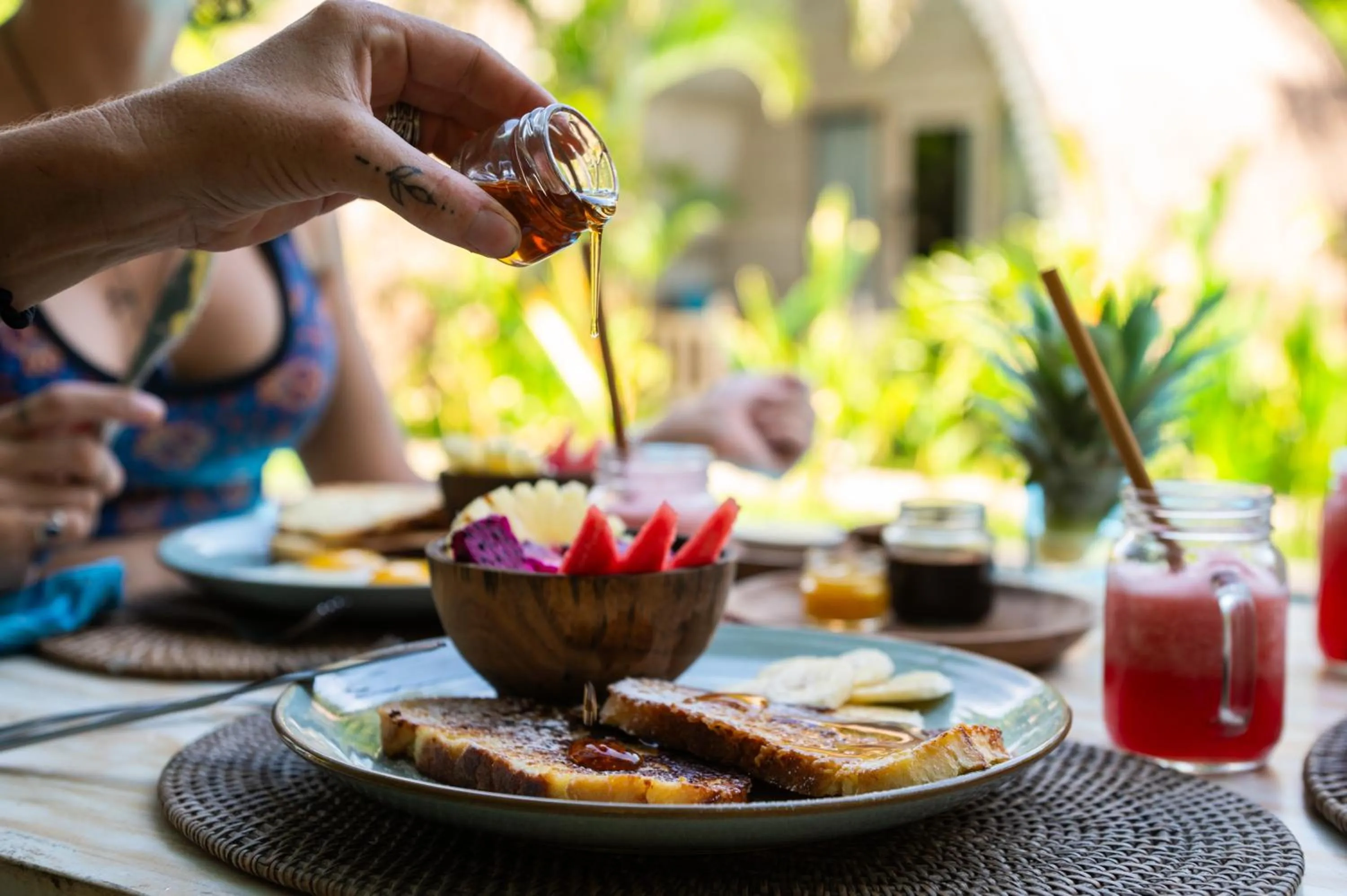 Breakfast in Gili Matiki