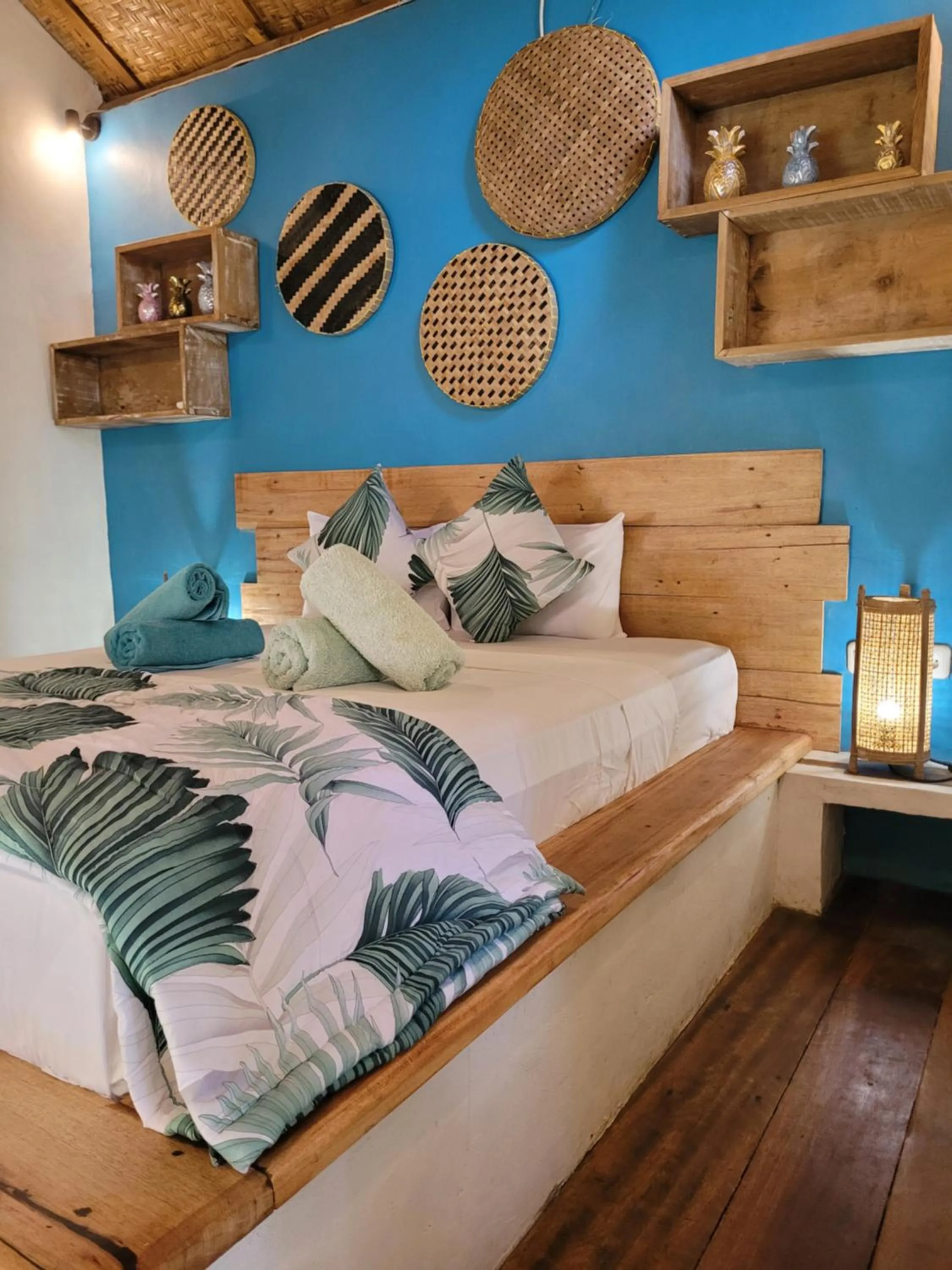 Bed in Gili Matiki