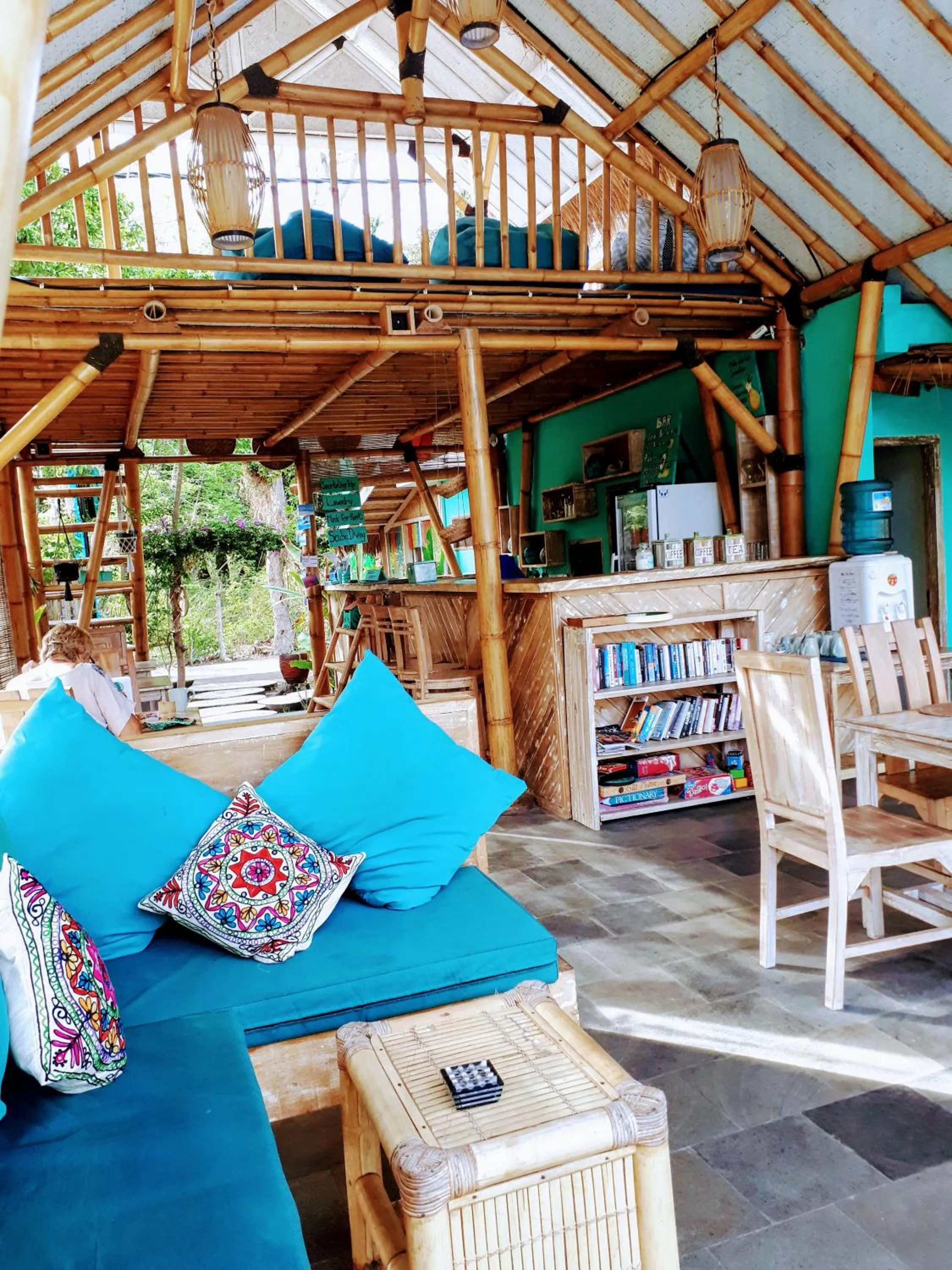 Library in Gili Matiki