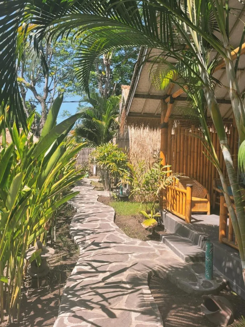 Garden in Gili Matiki