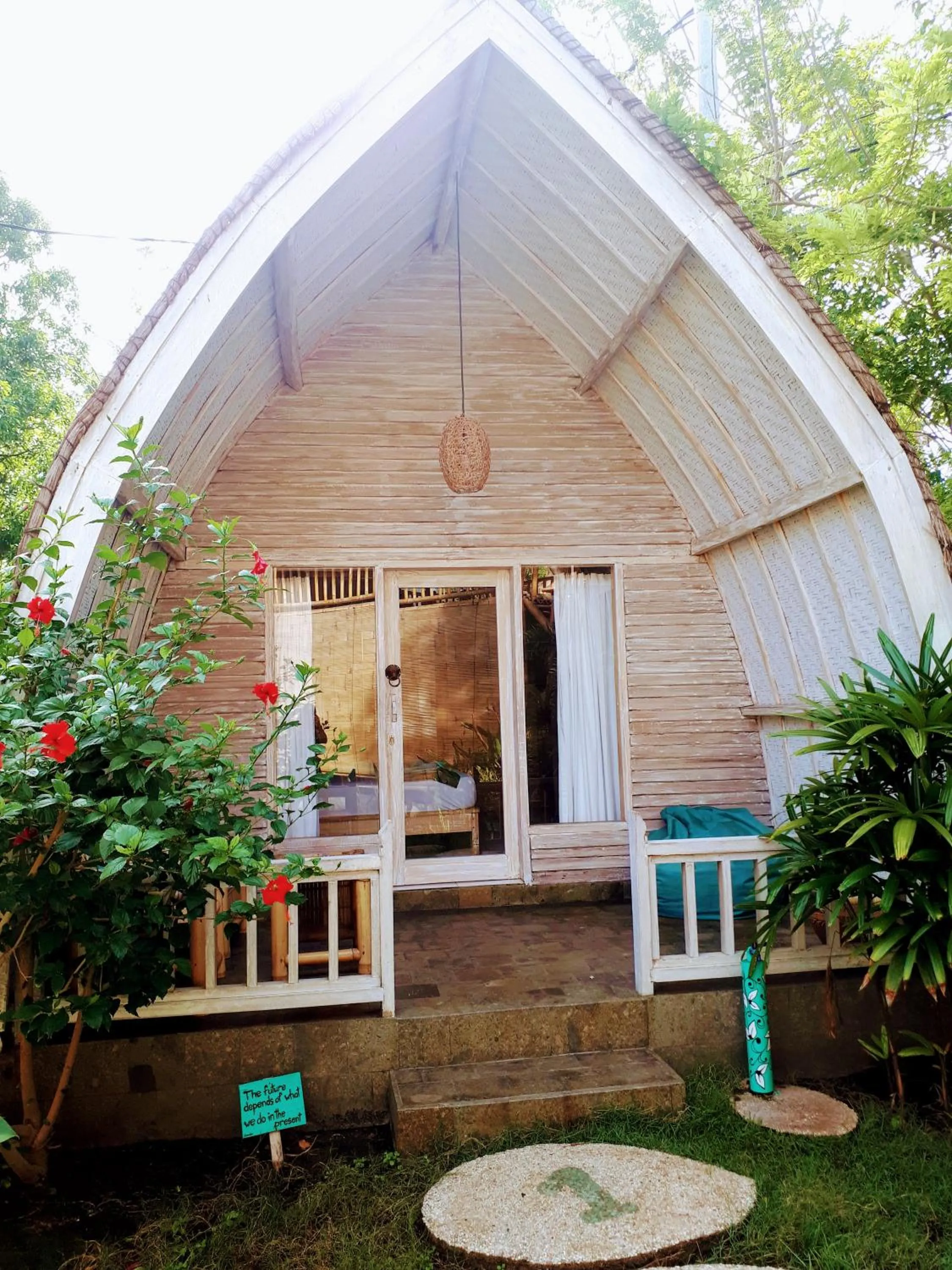 Facade/entrance in Gili Matiki