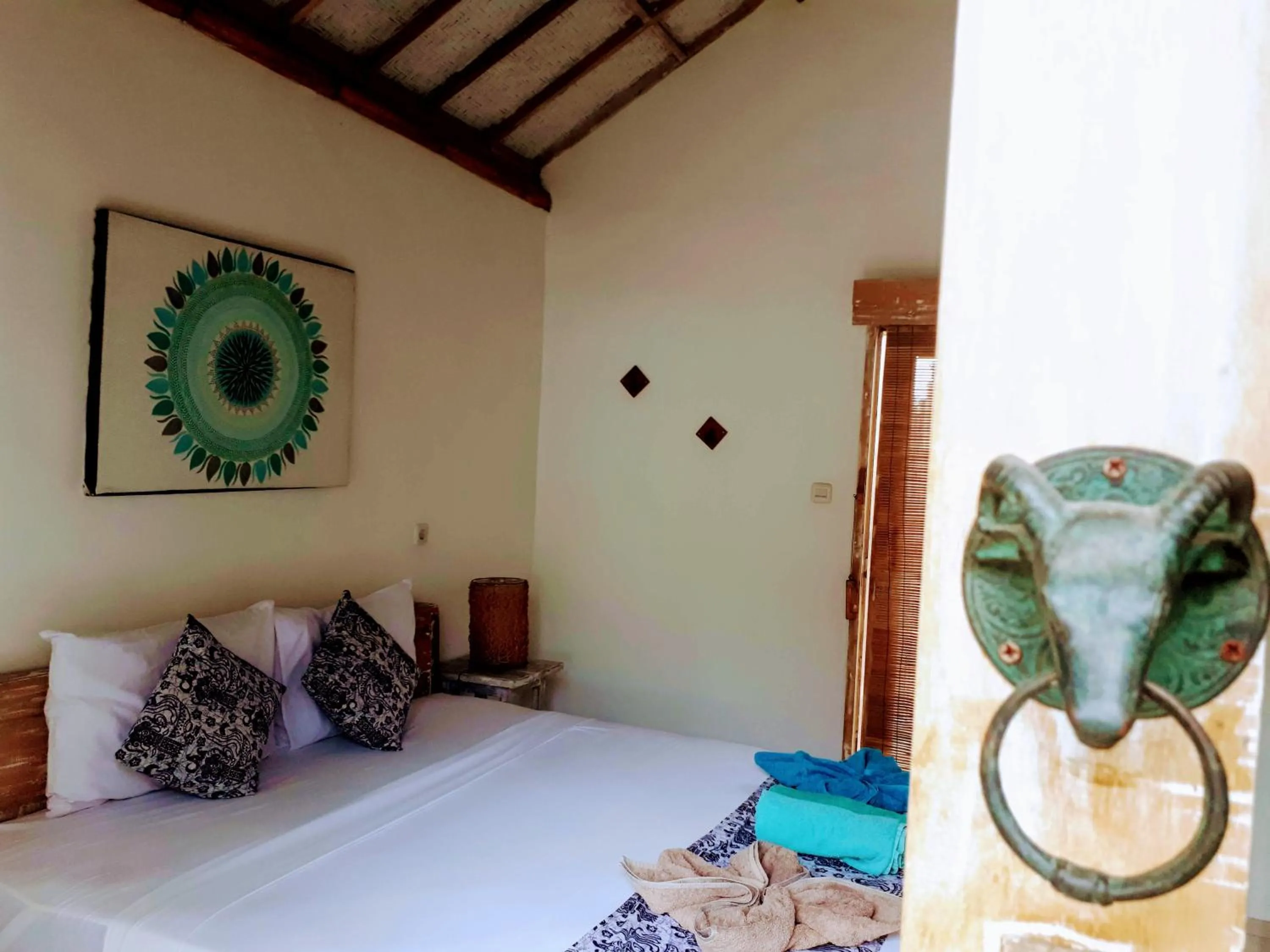 Bedroom, Bed in Gili Matiki