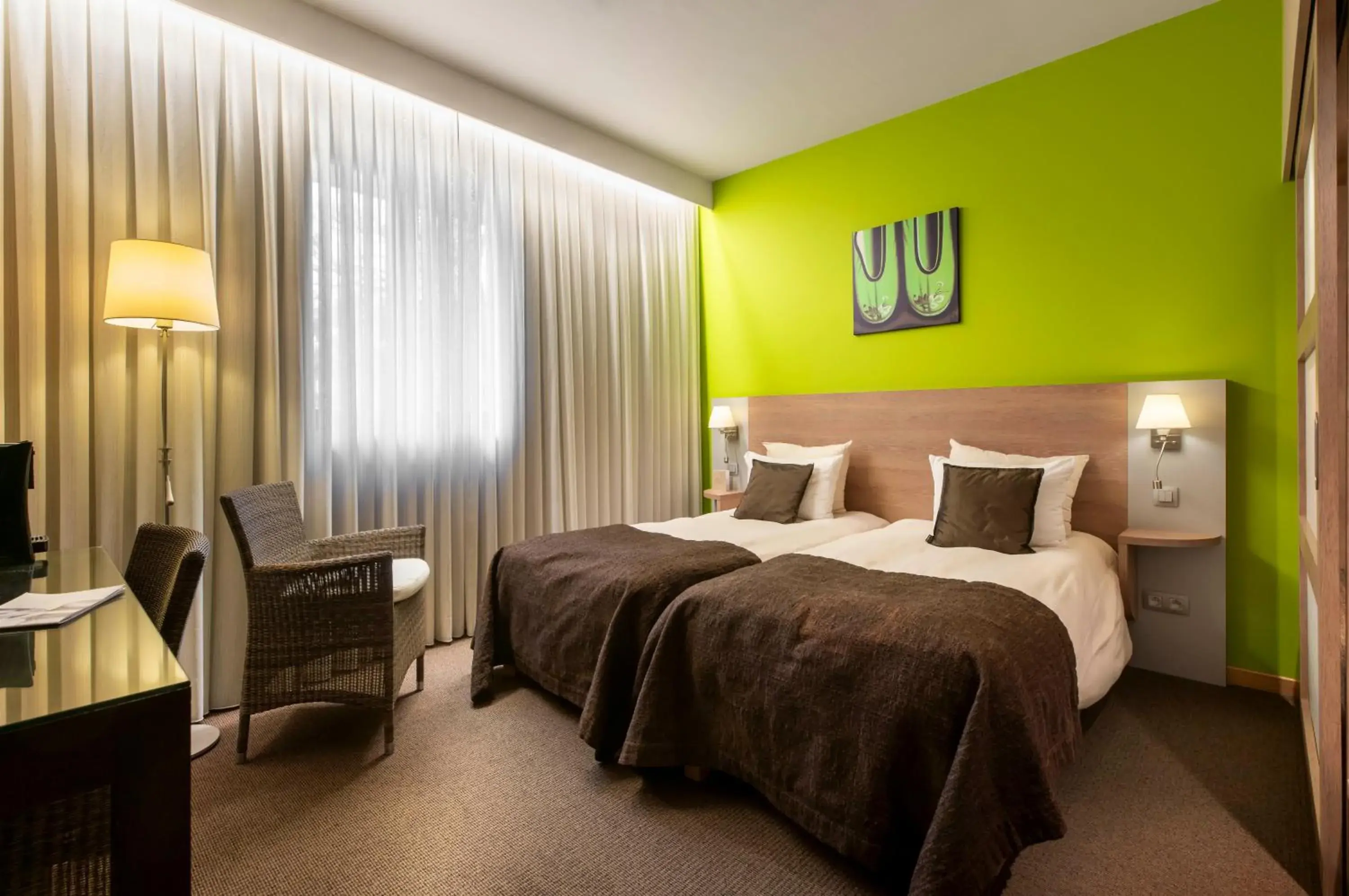 Bed in Van der Valk Waterloo Bed in Van der Valk Waterloo