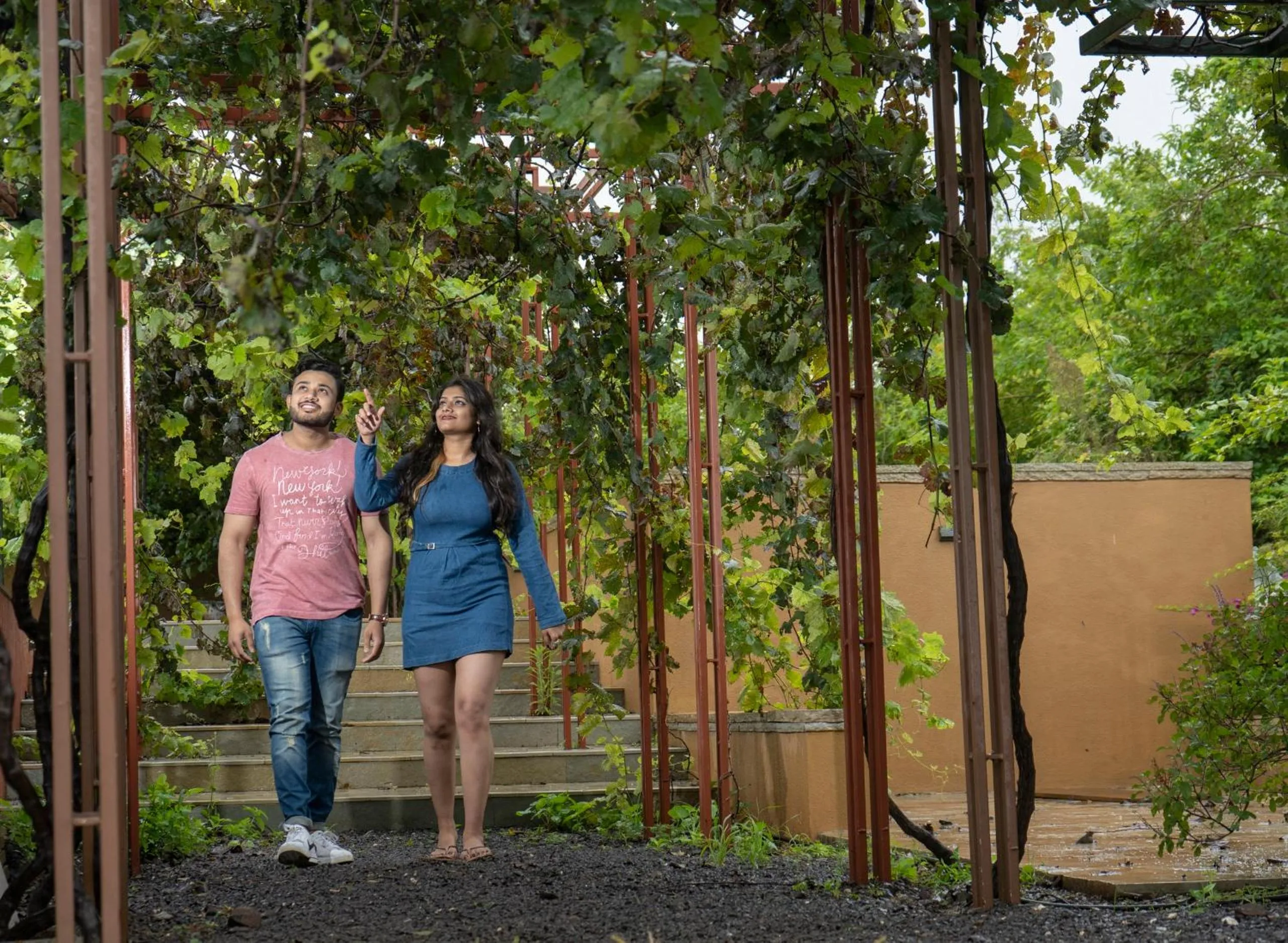 Family in Grape County Eco Resort & Spa, Nashik