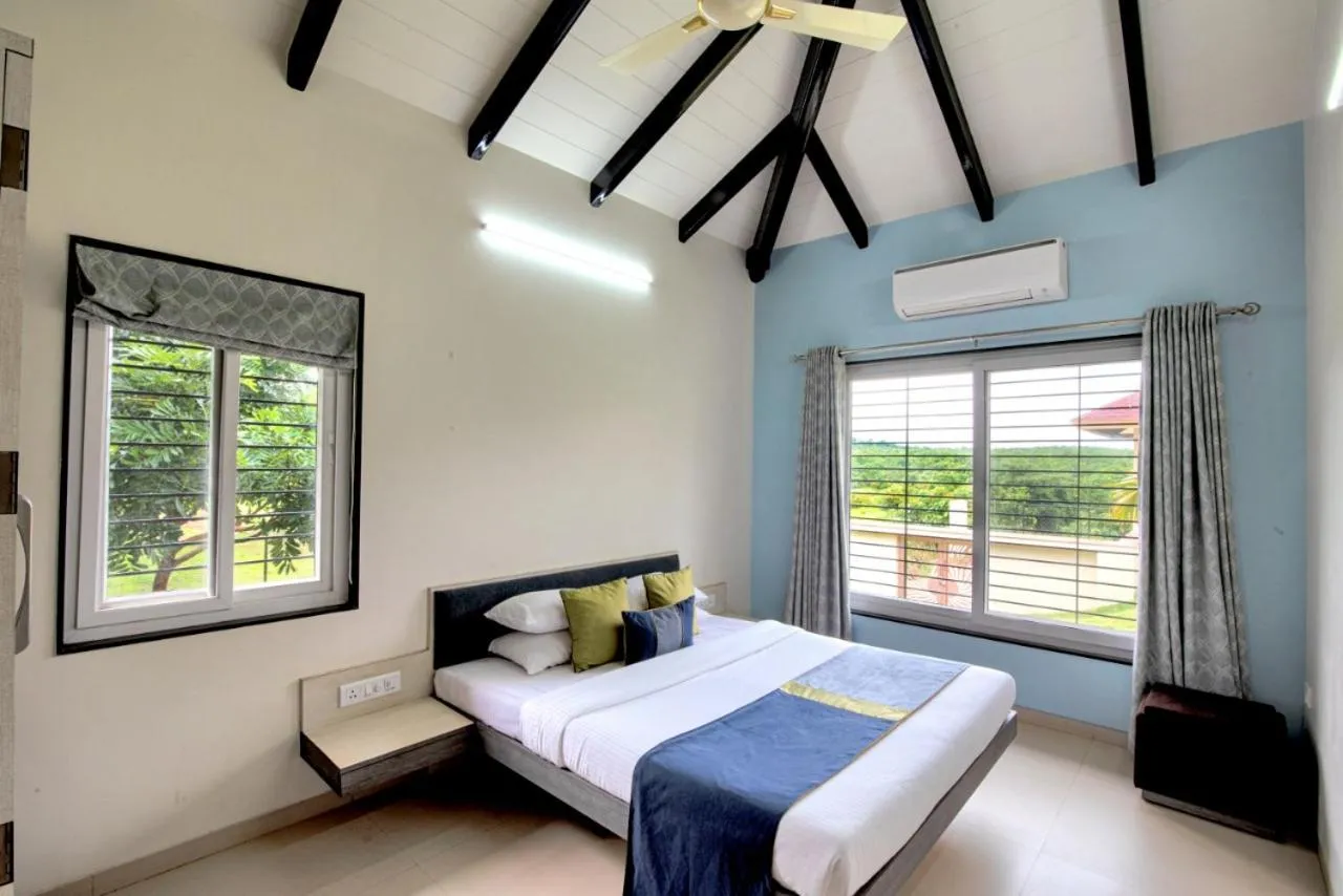 Bed in Grape County Eco Resort & Spa, Nashik