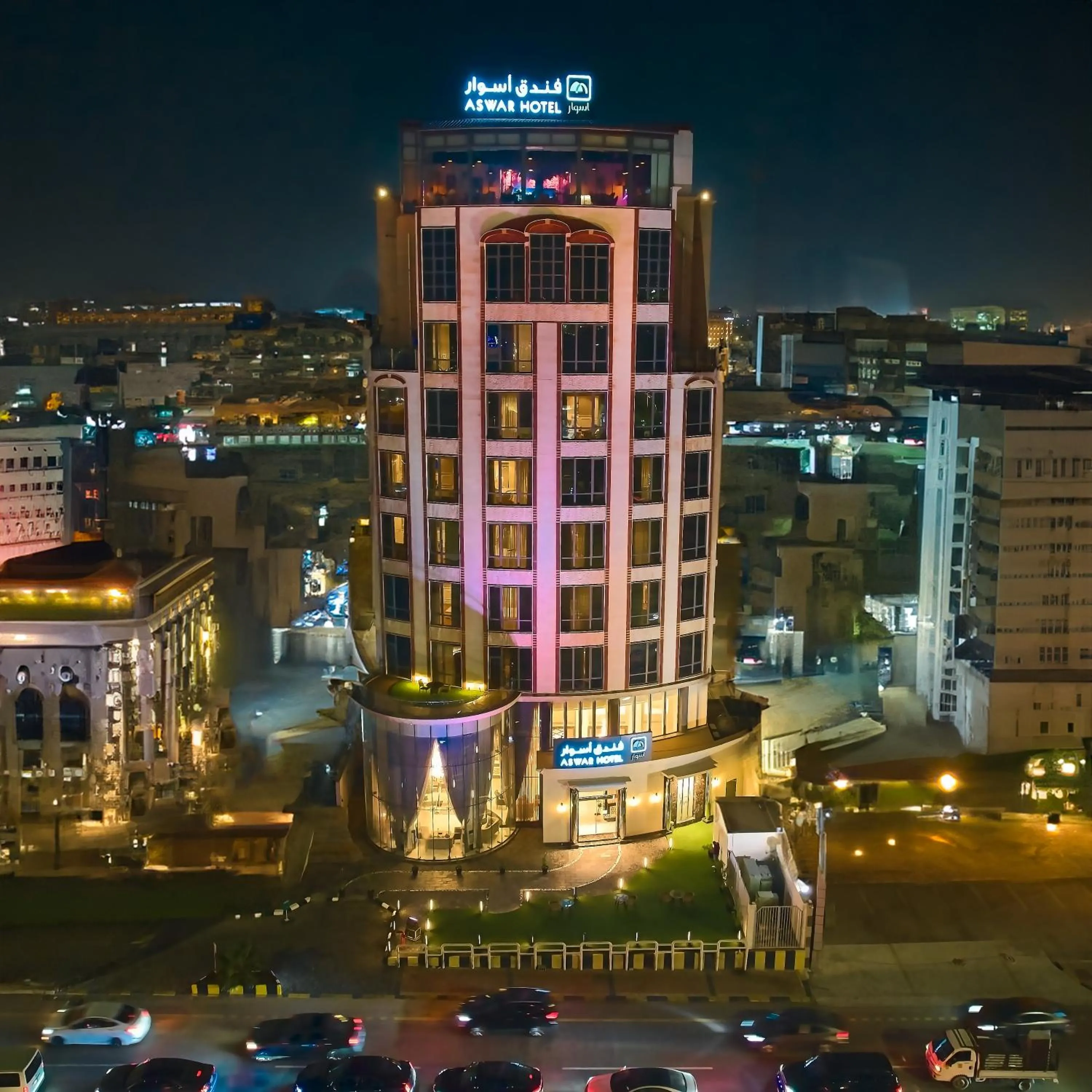 Property building in Aswar Boutique Hotel