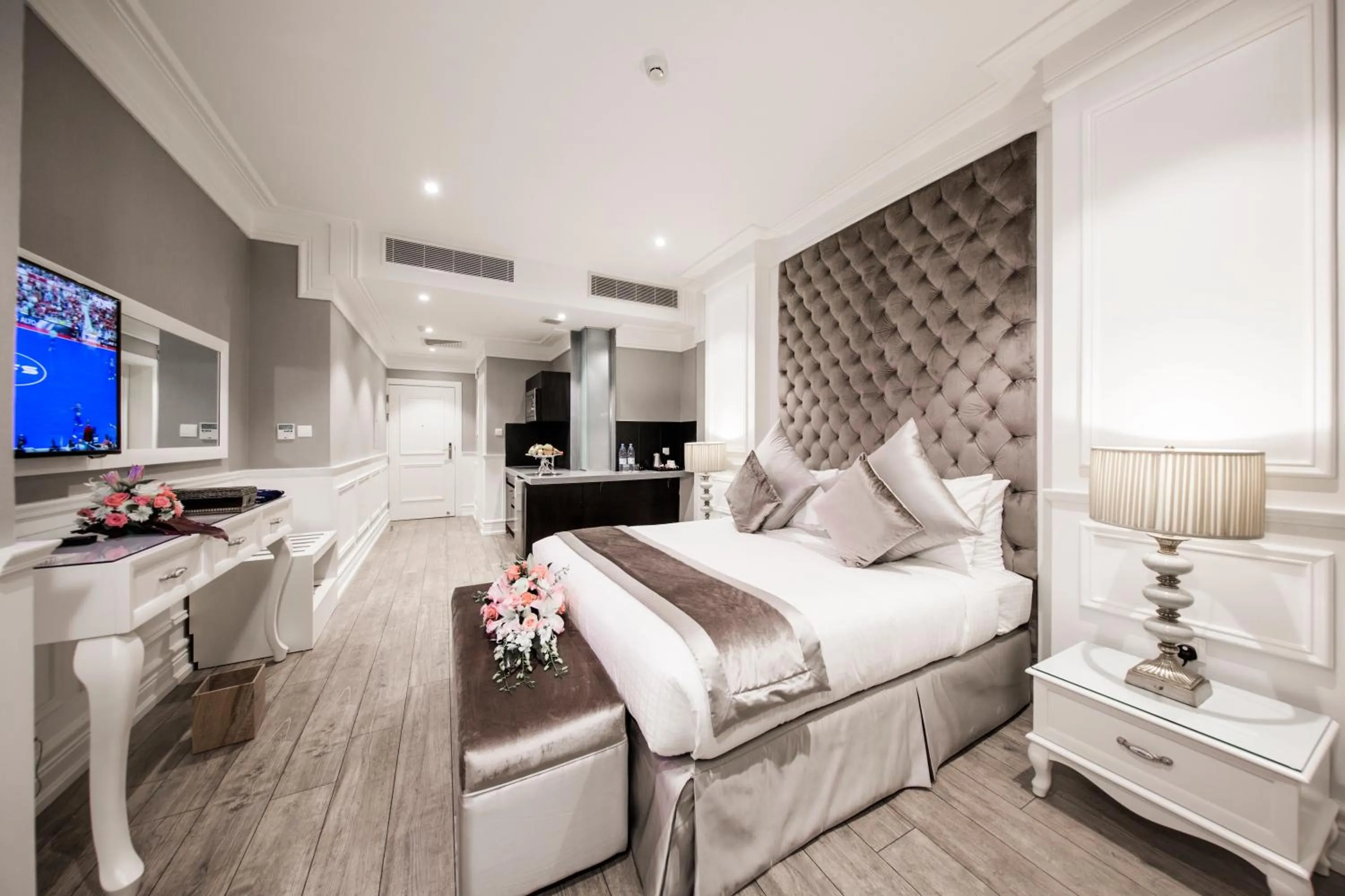 Bed in Aswar Boutique Hotel