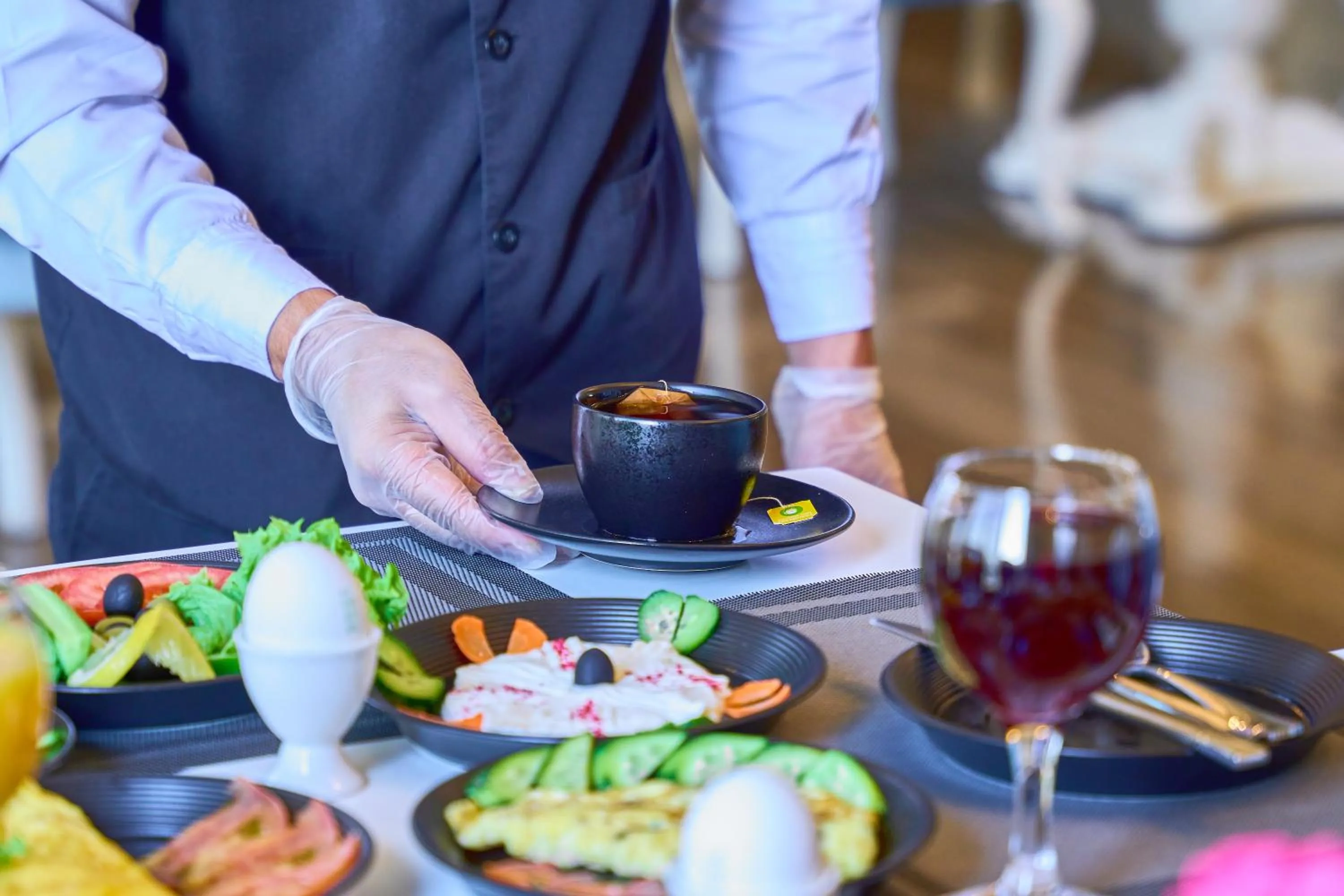 Food and drinks in Aswar Boutique Hotel