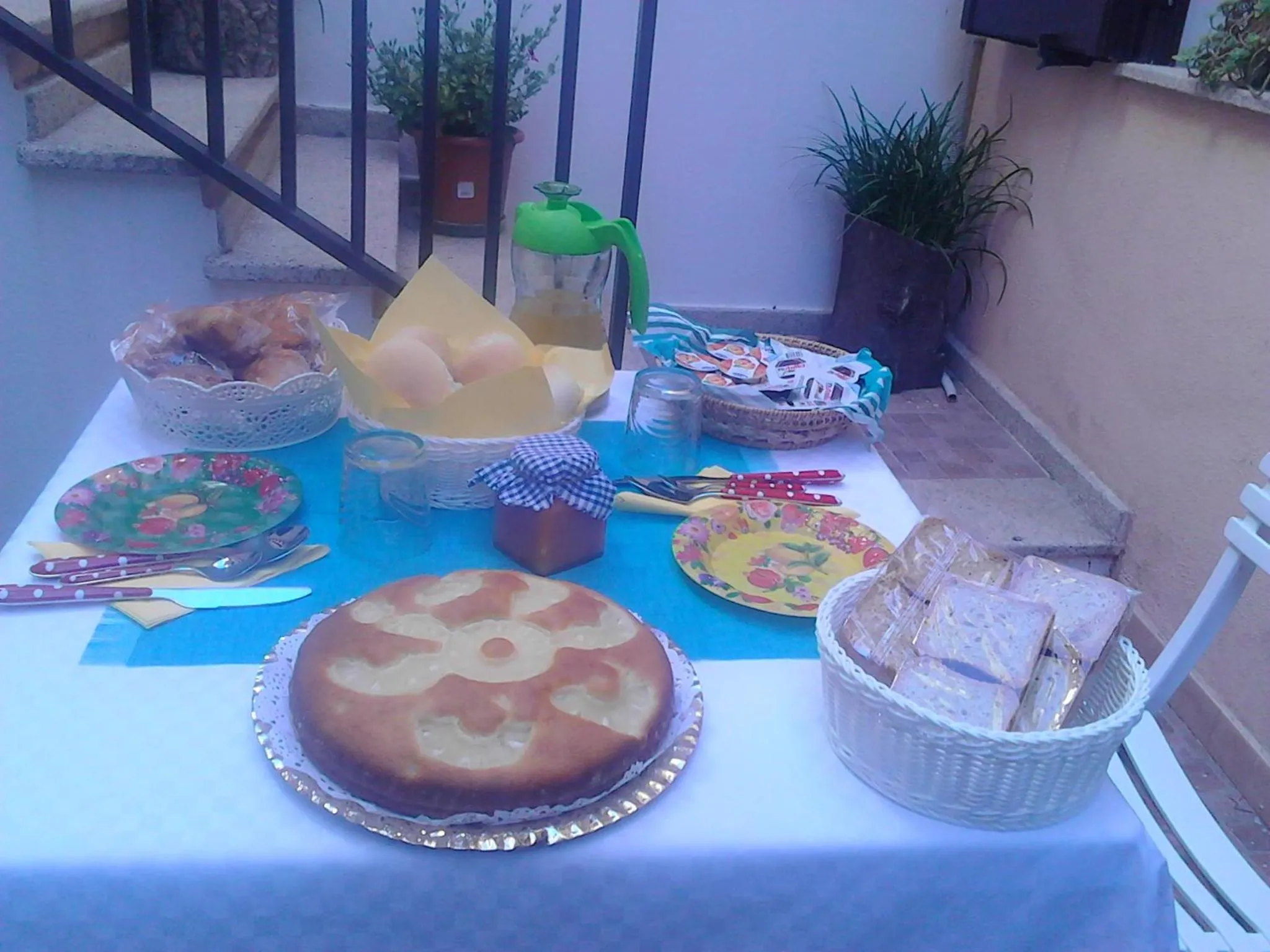 Italian breakfast in B&B Oasi Tepilora