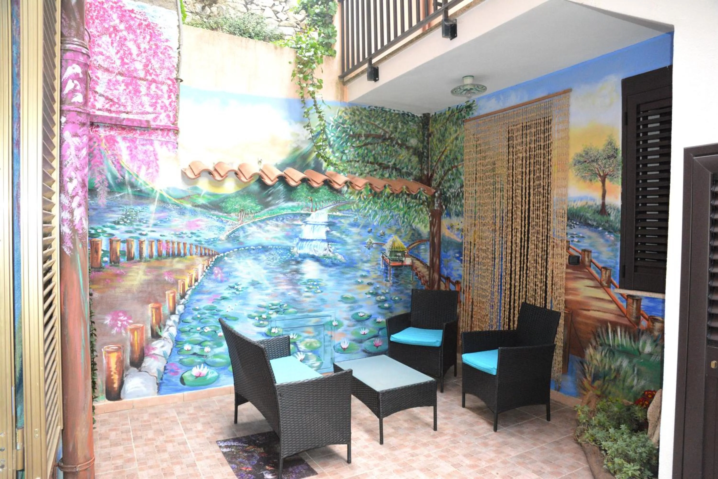 Garden in B&B Oasi Tepilora