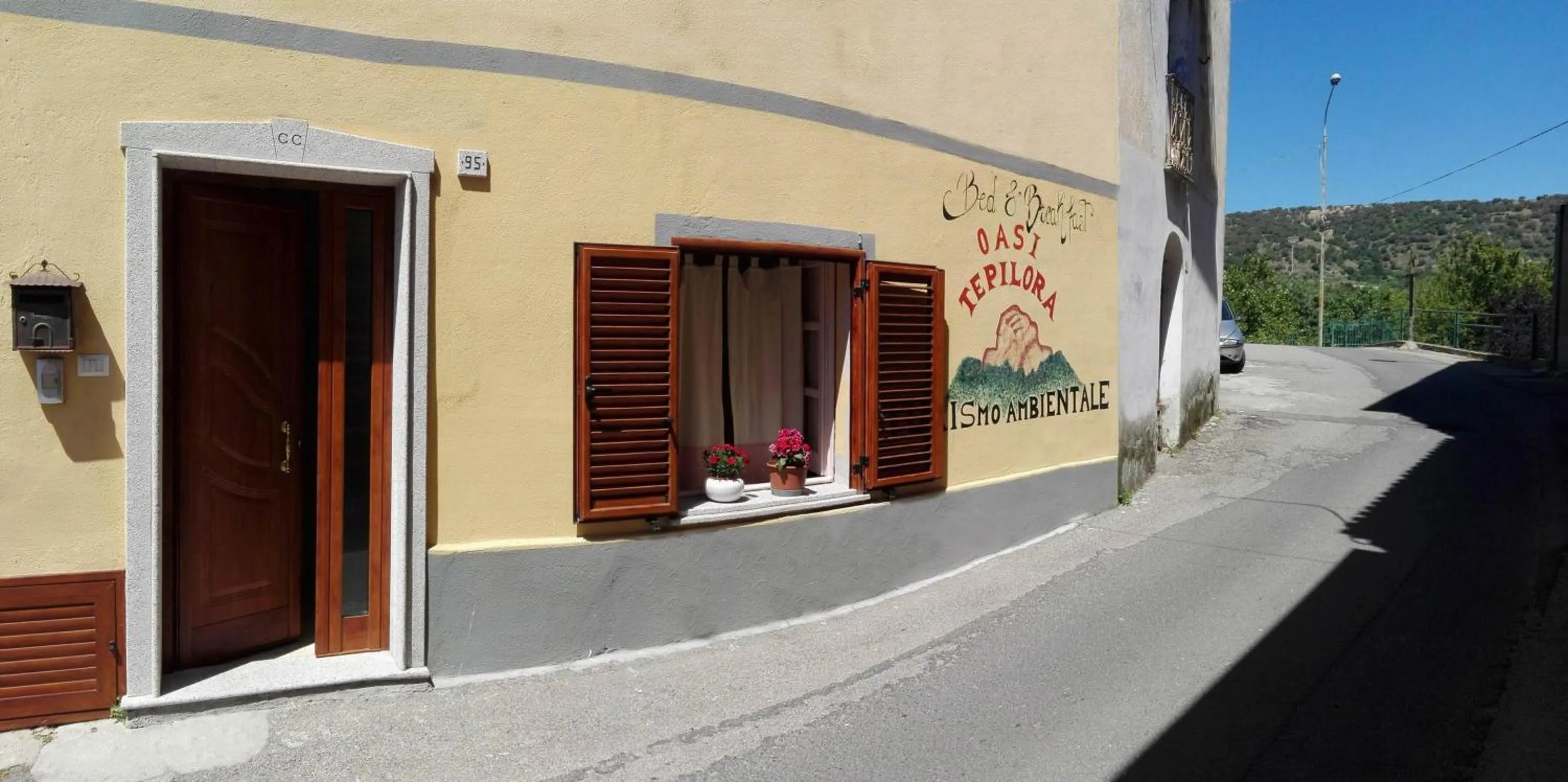 Facade/entrance in B&B Oasi Tepilora