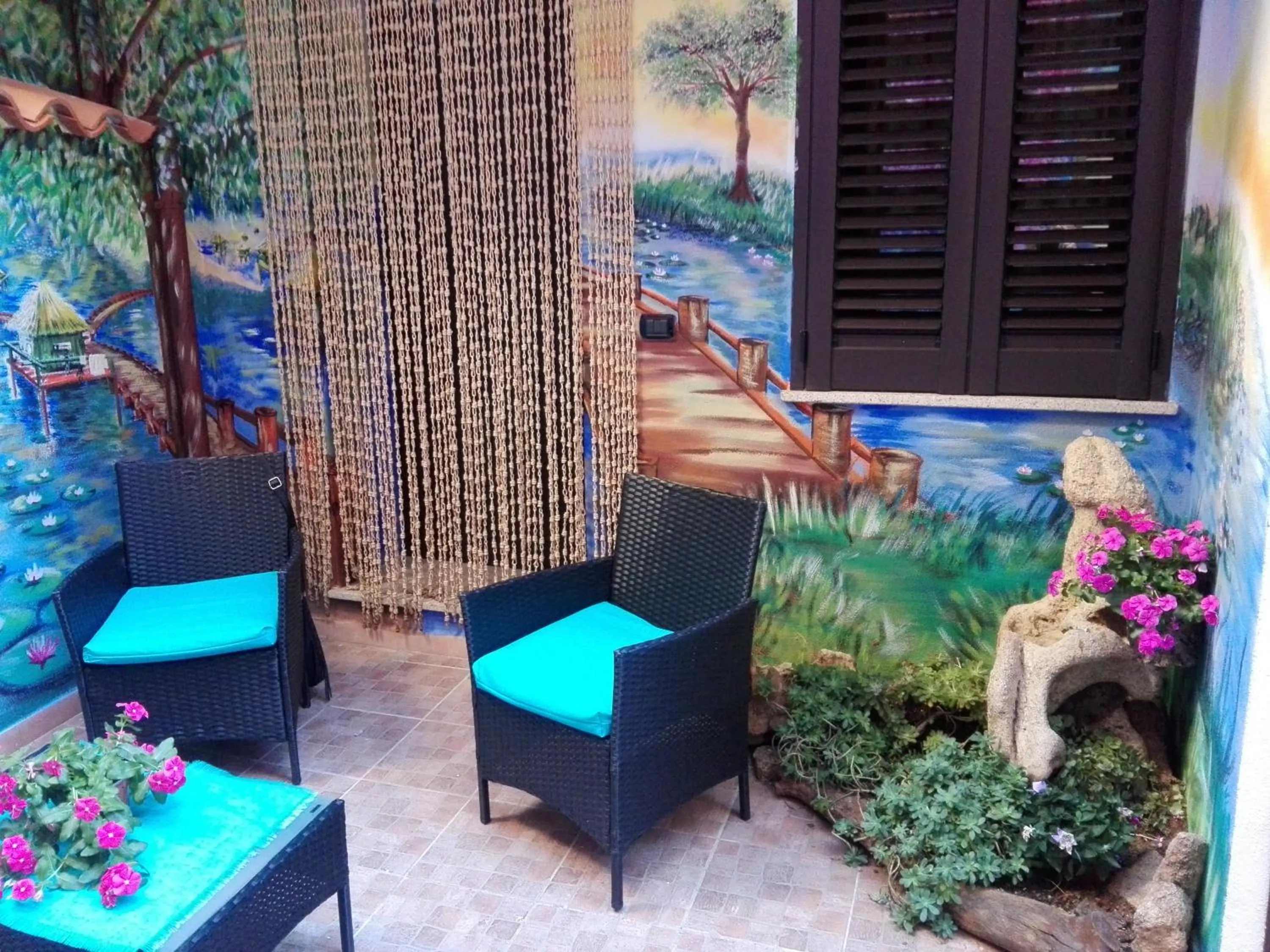 Garden in B&B Oasi Tepilora