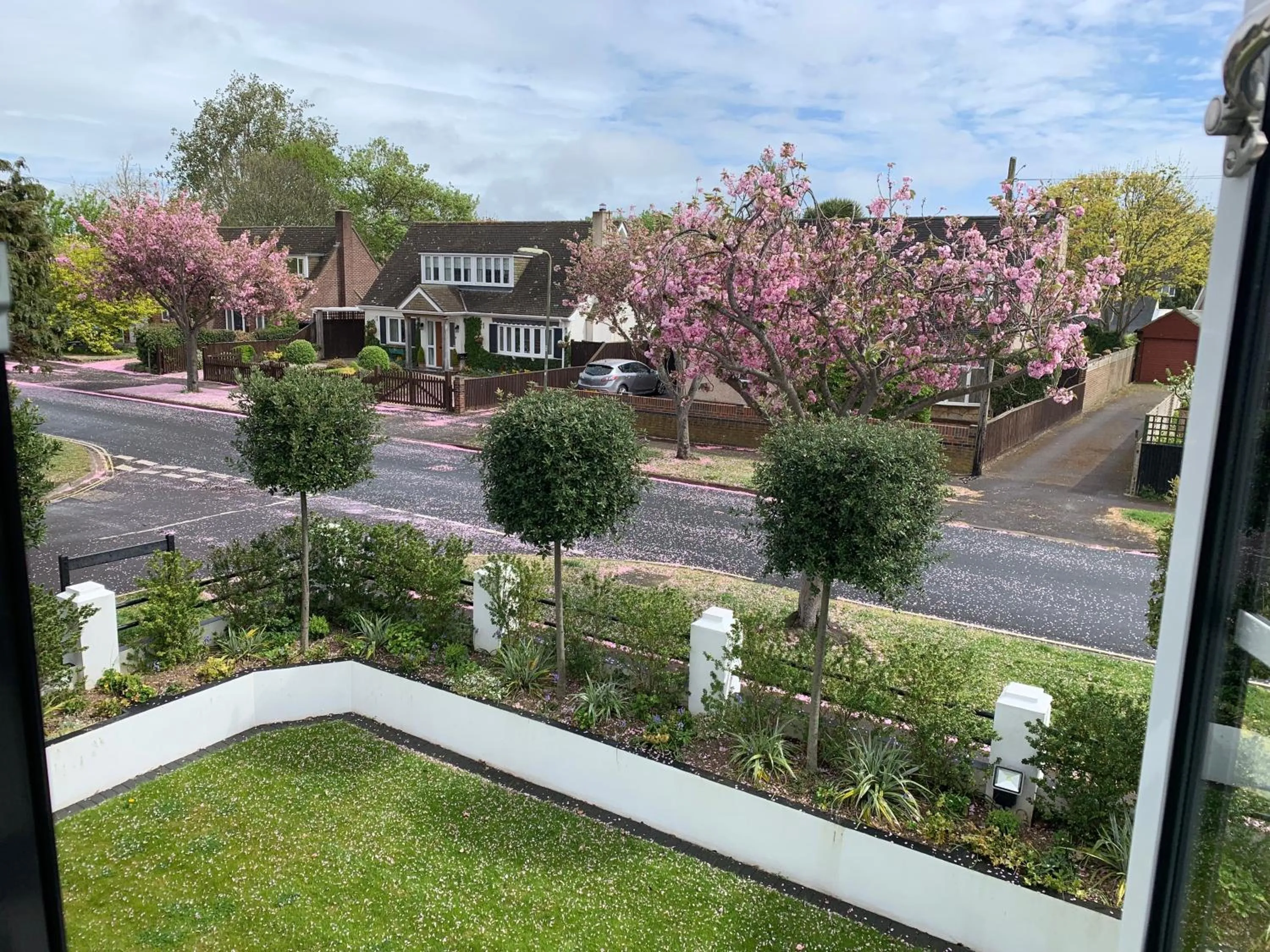 Garden view in Milvil