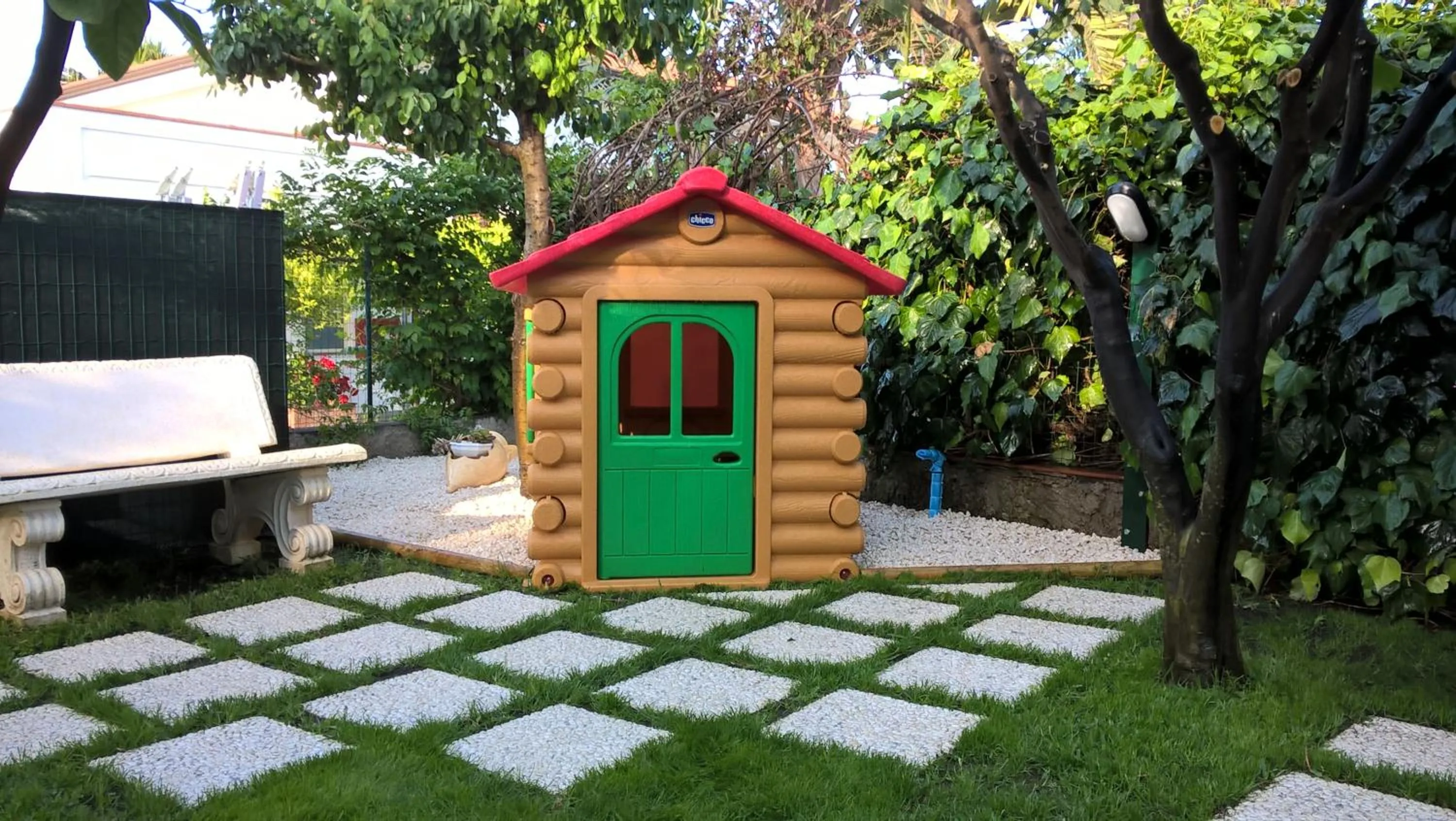 Children play ground in Casa Michelangela