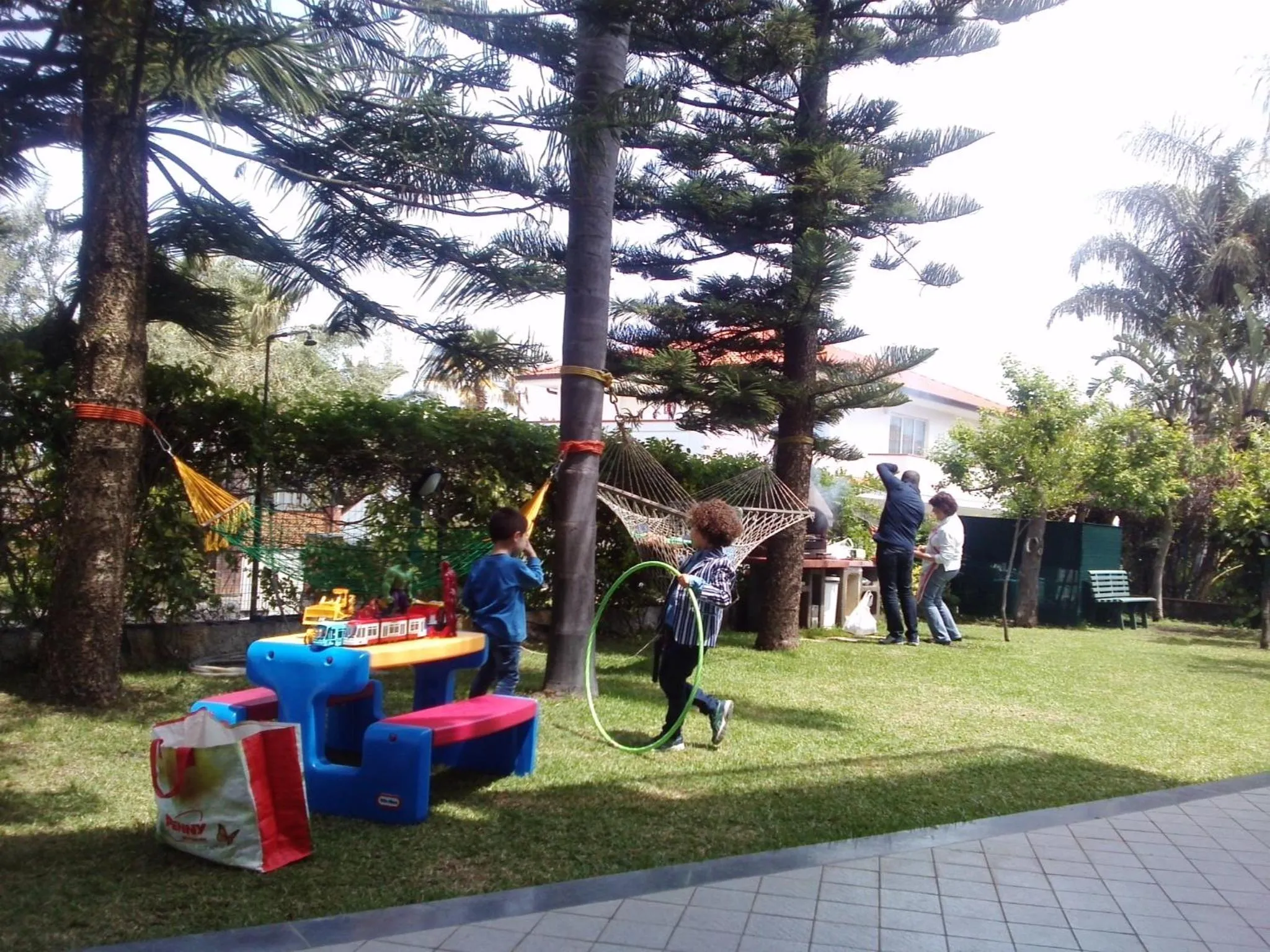 Children play ground in Casa Michelangela