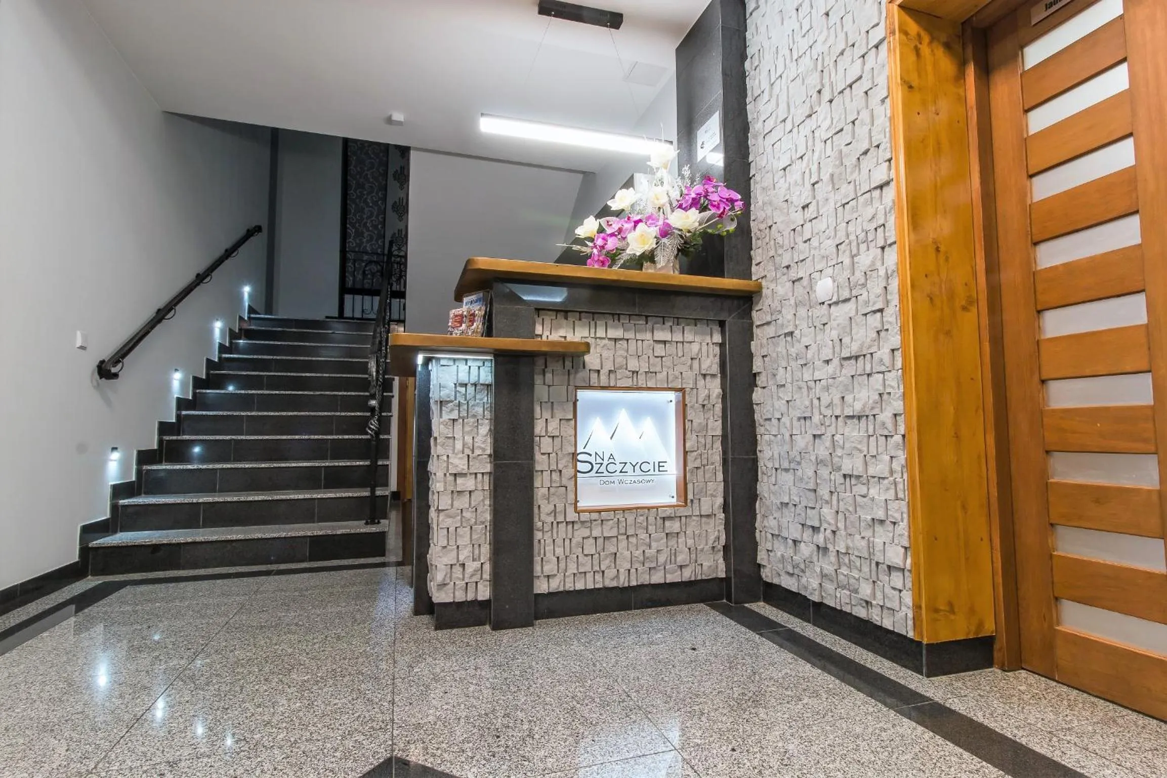 Lobby or reception in Dom Wczasowy Na Szczycie