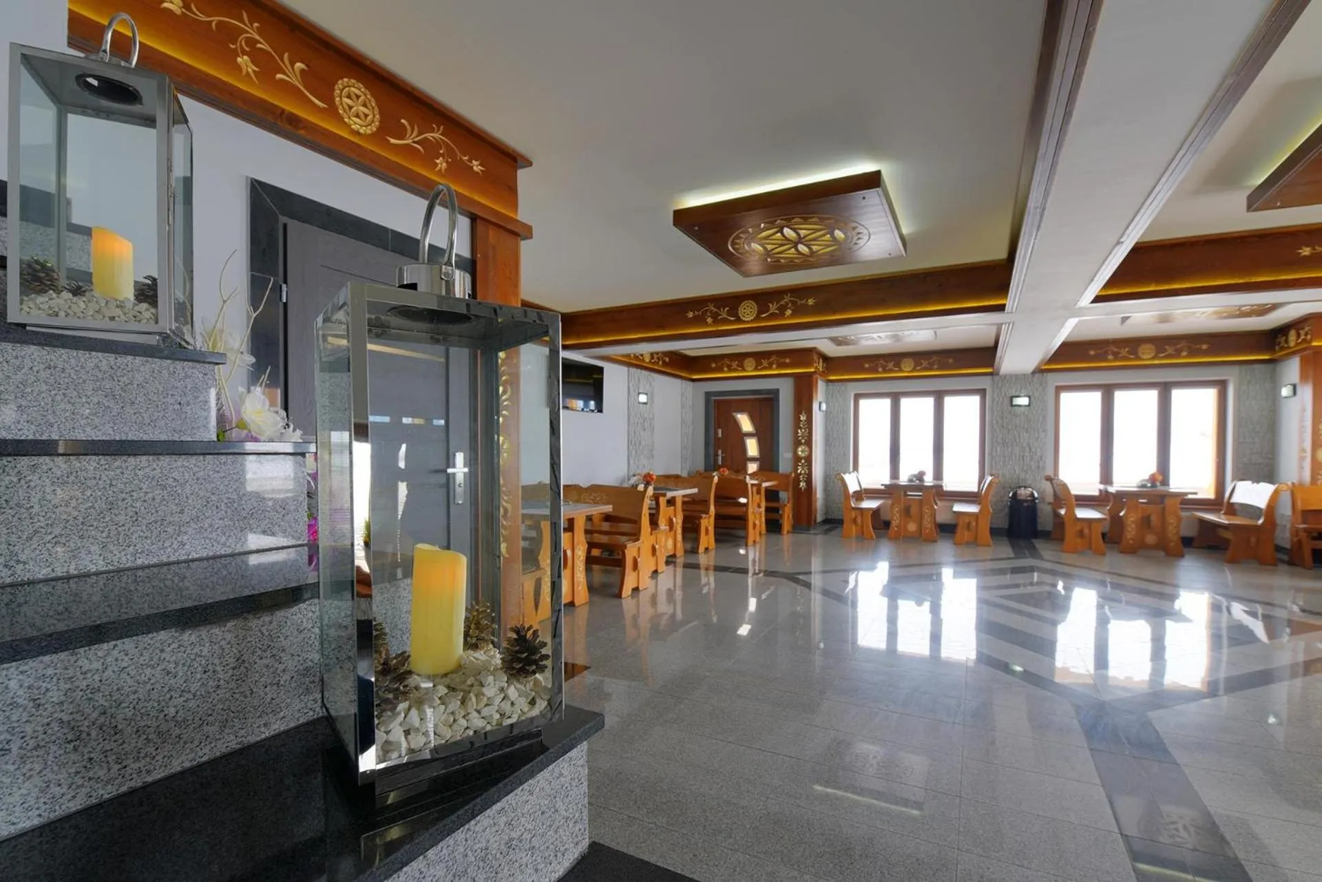 Lobby or reception in Dom Wczasowy Na Szczycie