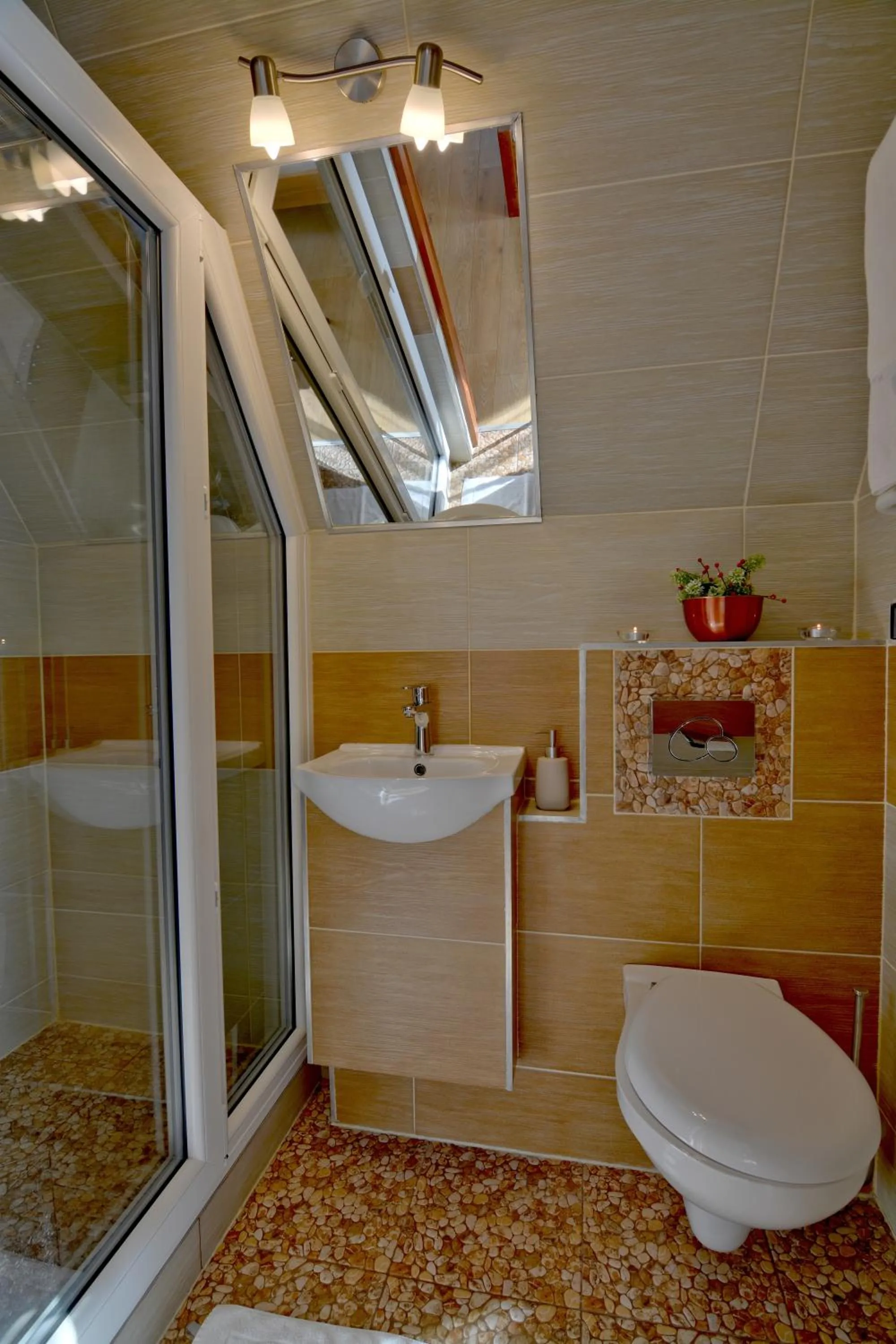 Bathroom in Dom Wczasowy Na Szczycie