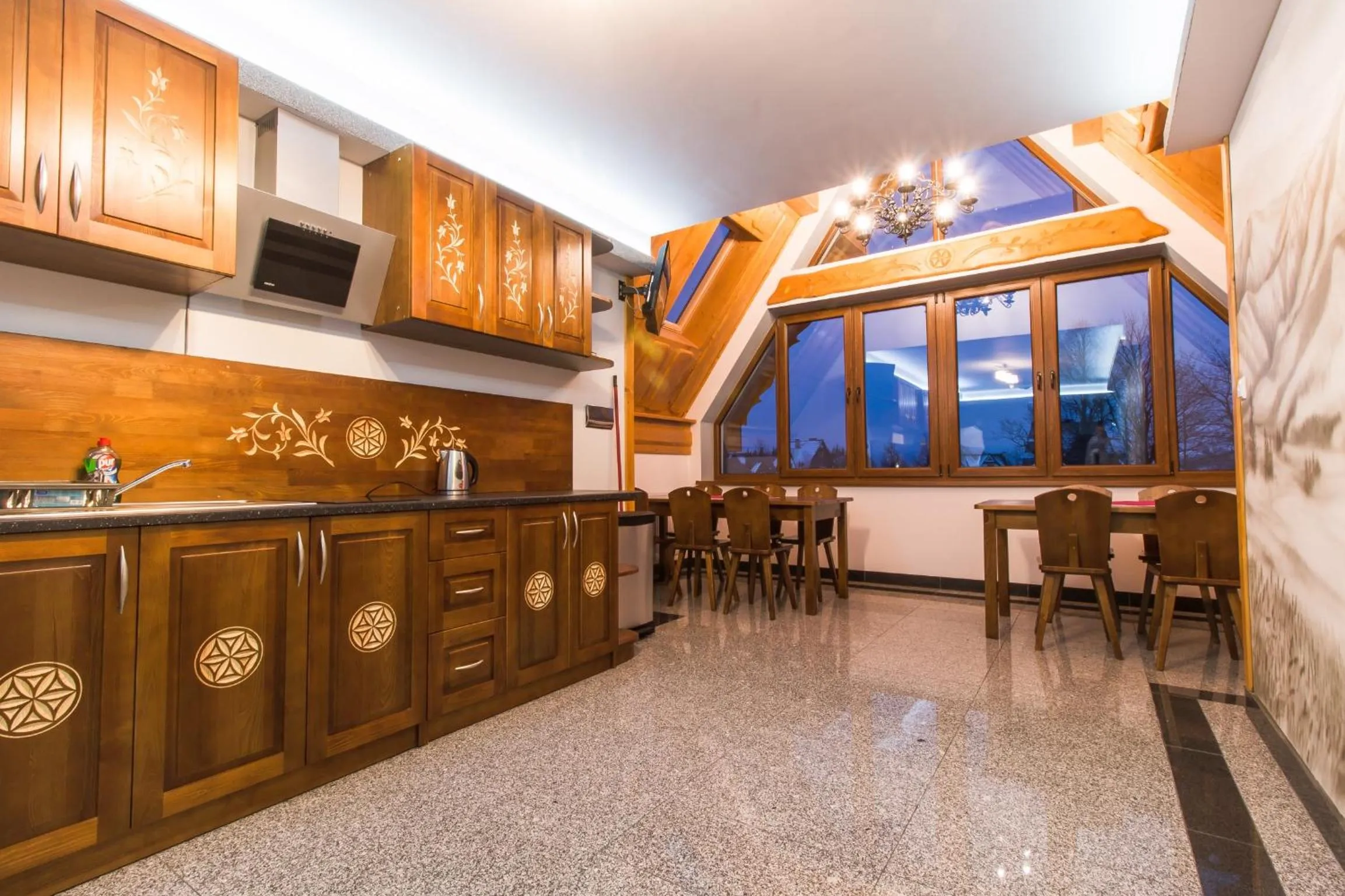 Communal lounge/ TV room in Dom Wczasowy Na Szczycie