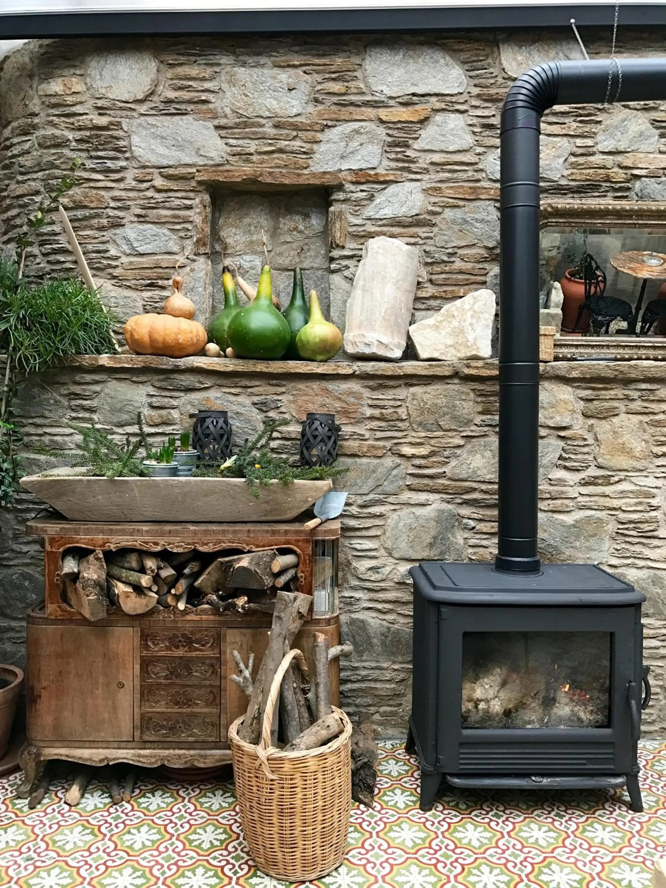 Decorative detail in Ibri Hotel