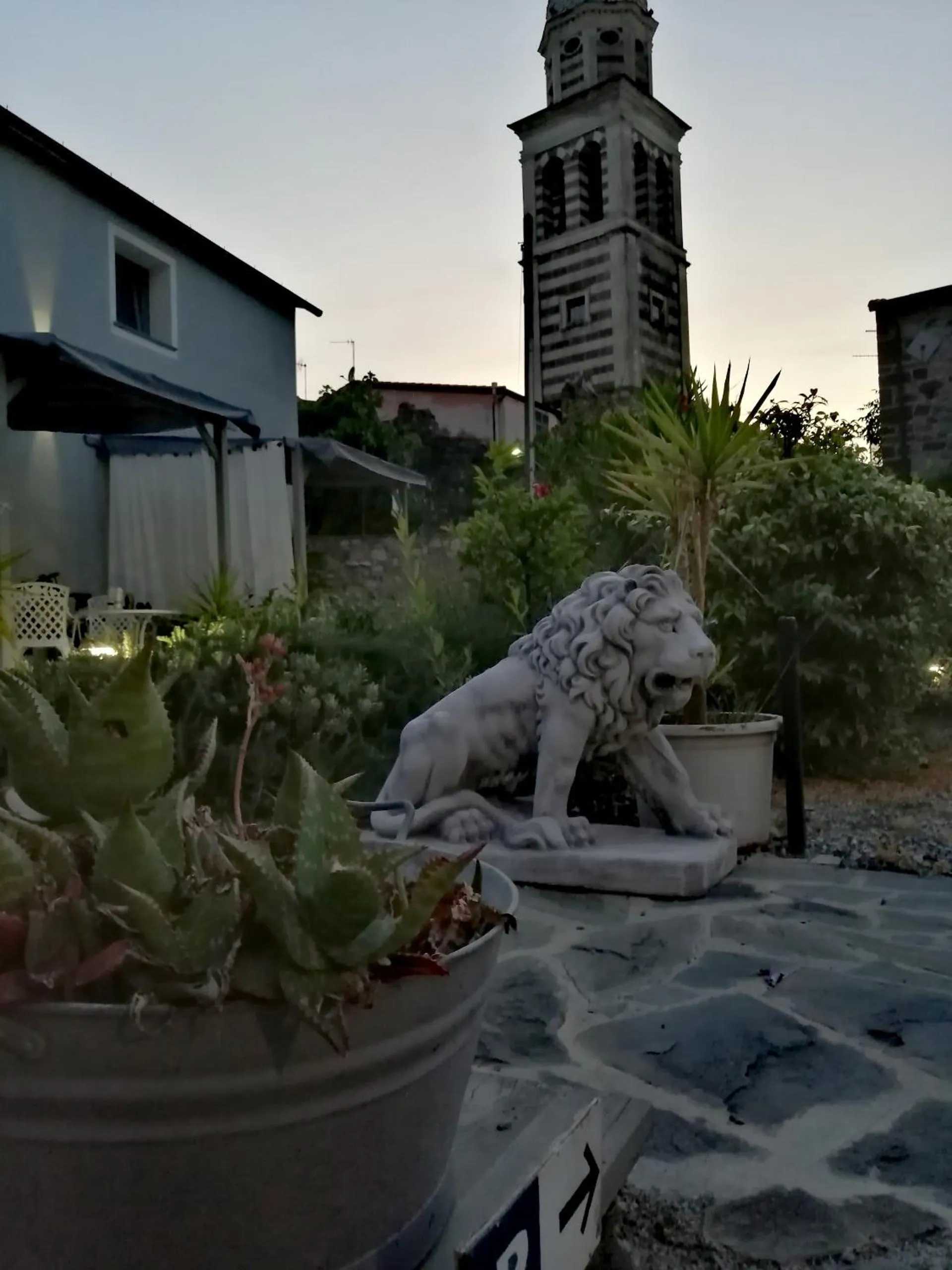 Garden in B&B Piè del Castello