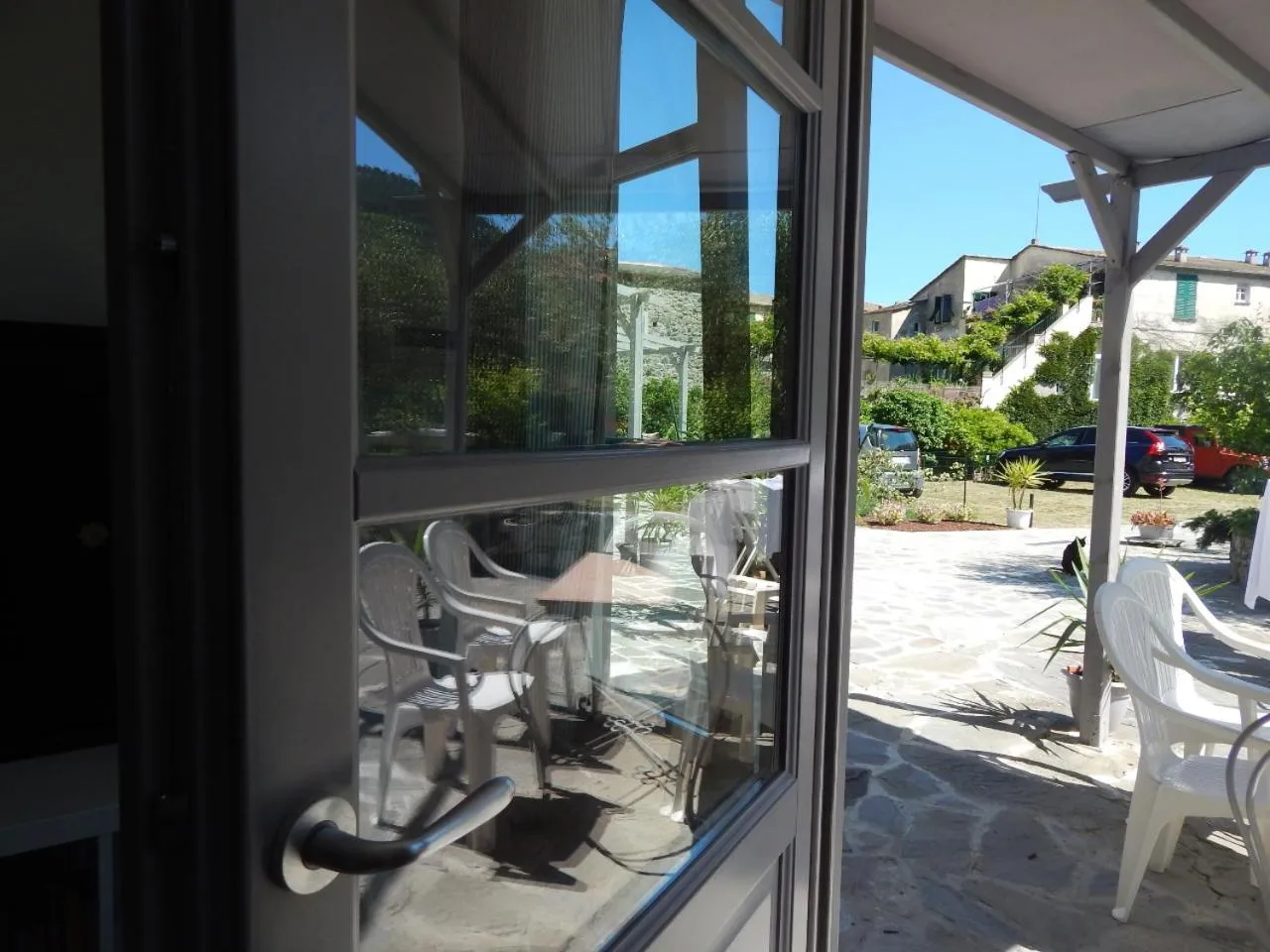 Balcony/Terrace in B&B Piè del Castello