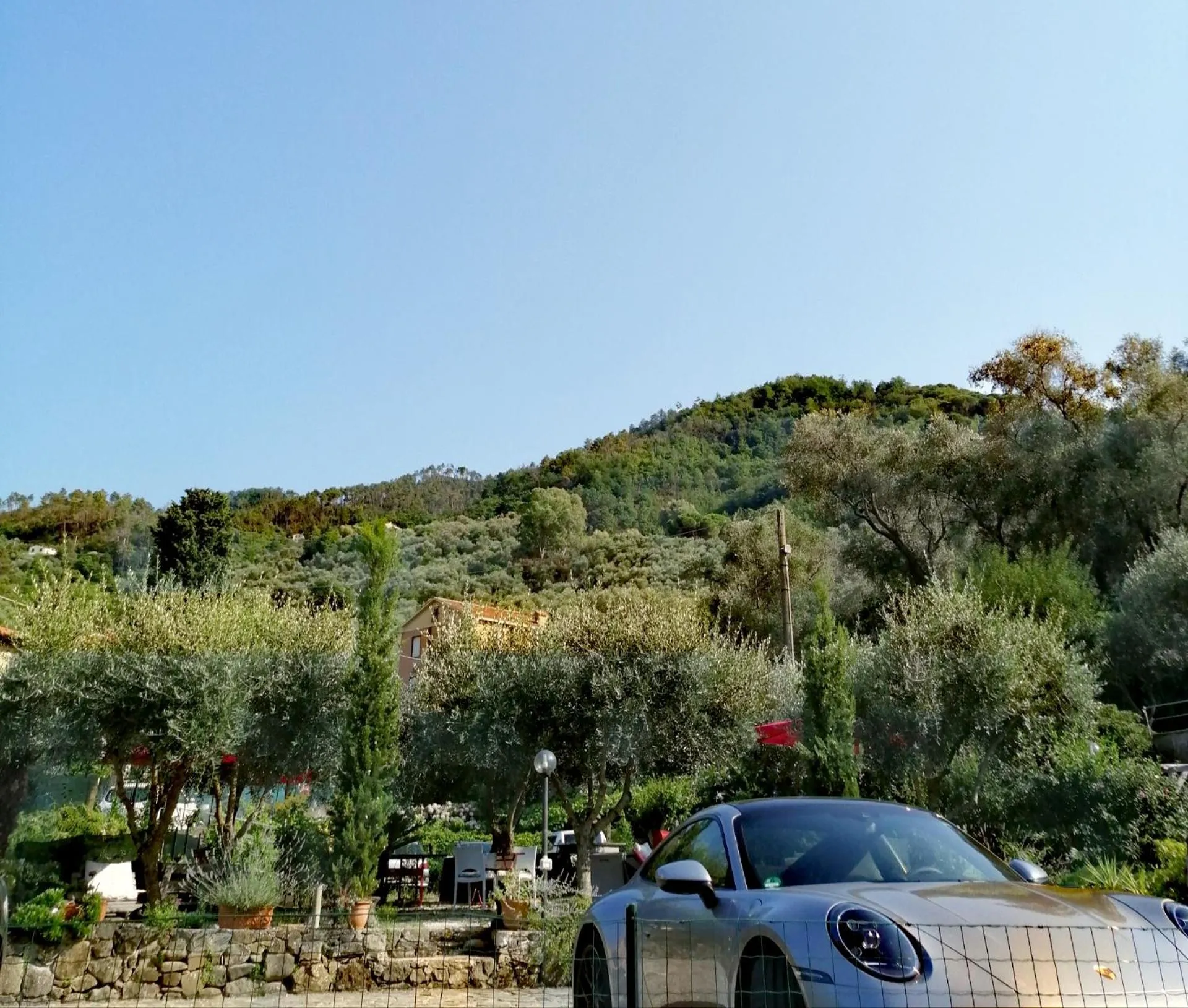 Garden in B&B Piè del Castello