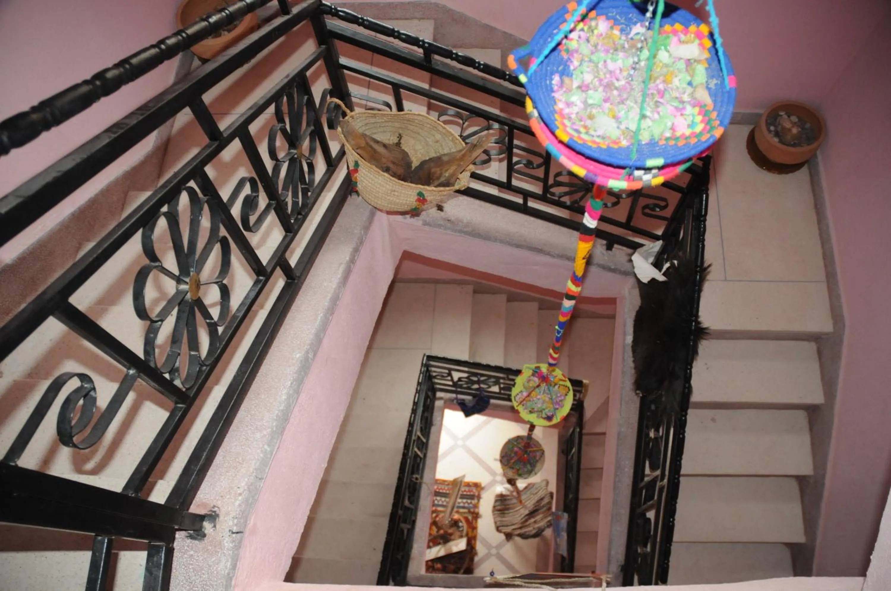 Balcony/Terrace in Ouarzazate Youth Hostel YHO
