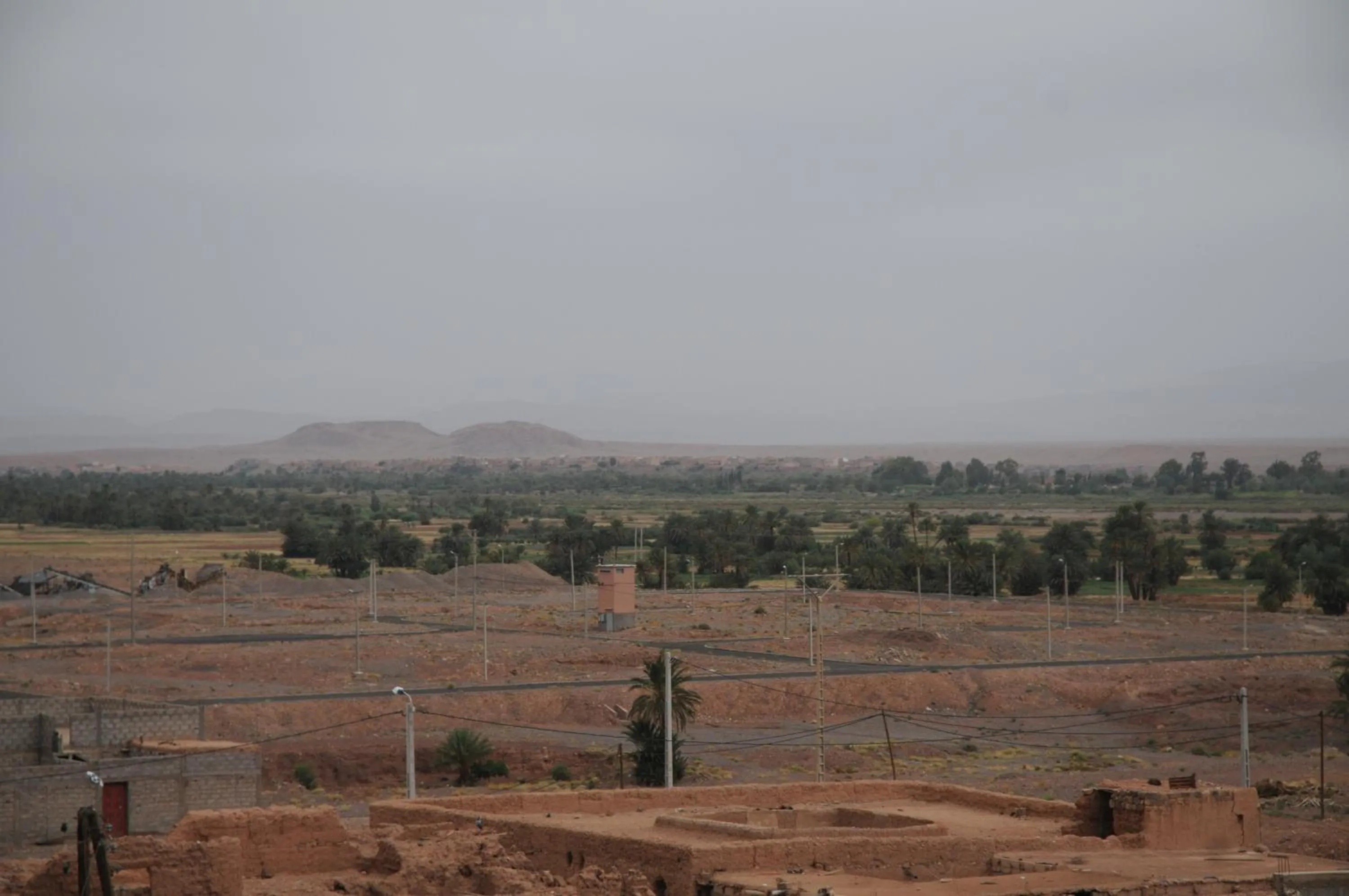 Balcony/Terrace in Ouarzazate Youth Hostel YHO