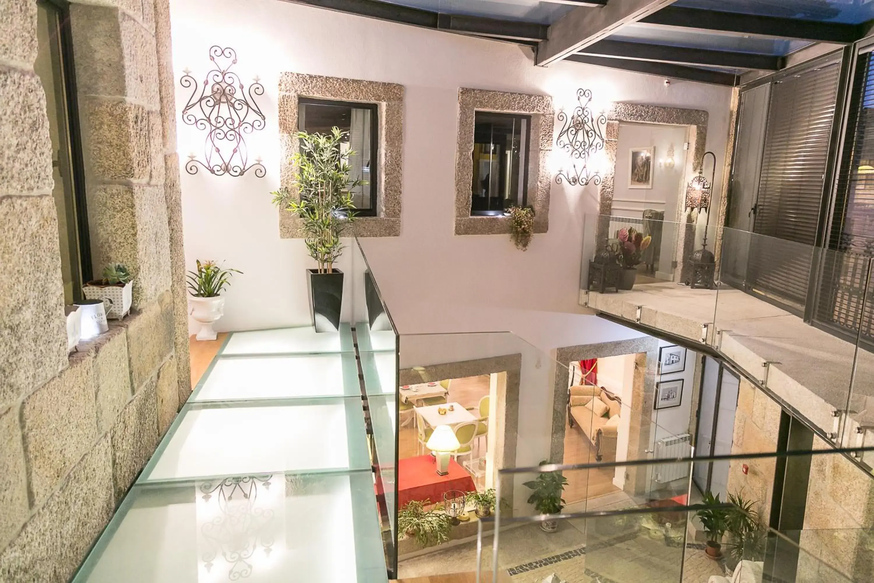 Lobby or reception in Solar Sampaio e Melo Lobby or reception in Solar Sampaio e Melo