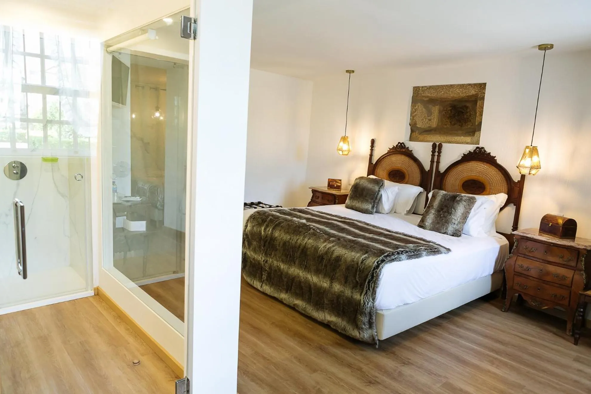 Bedroom, Bed in Solar Sampaio e Melo